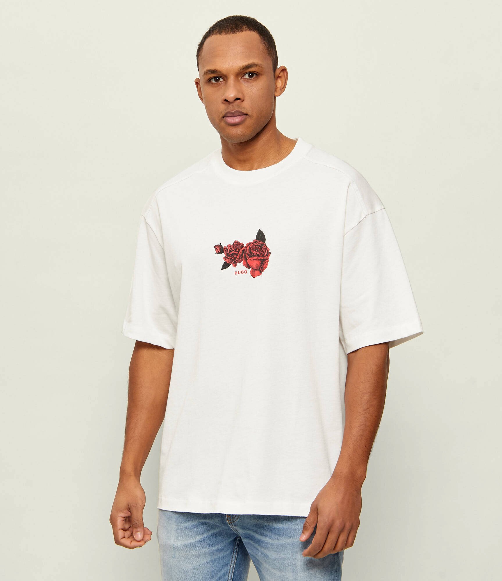 HUGO Tricou Domans | Oversize fit