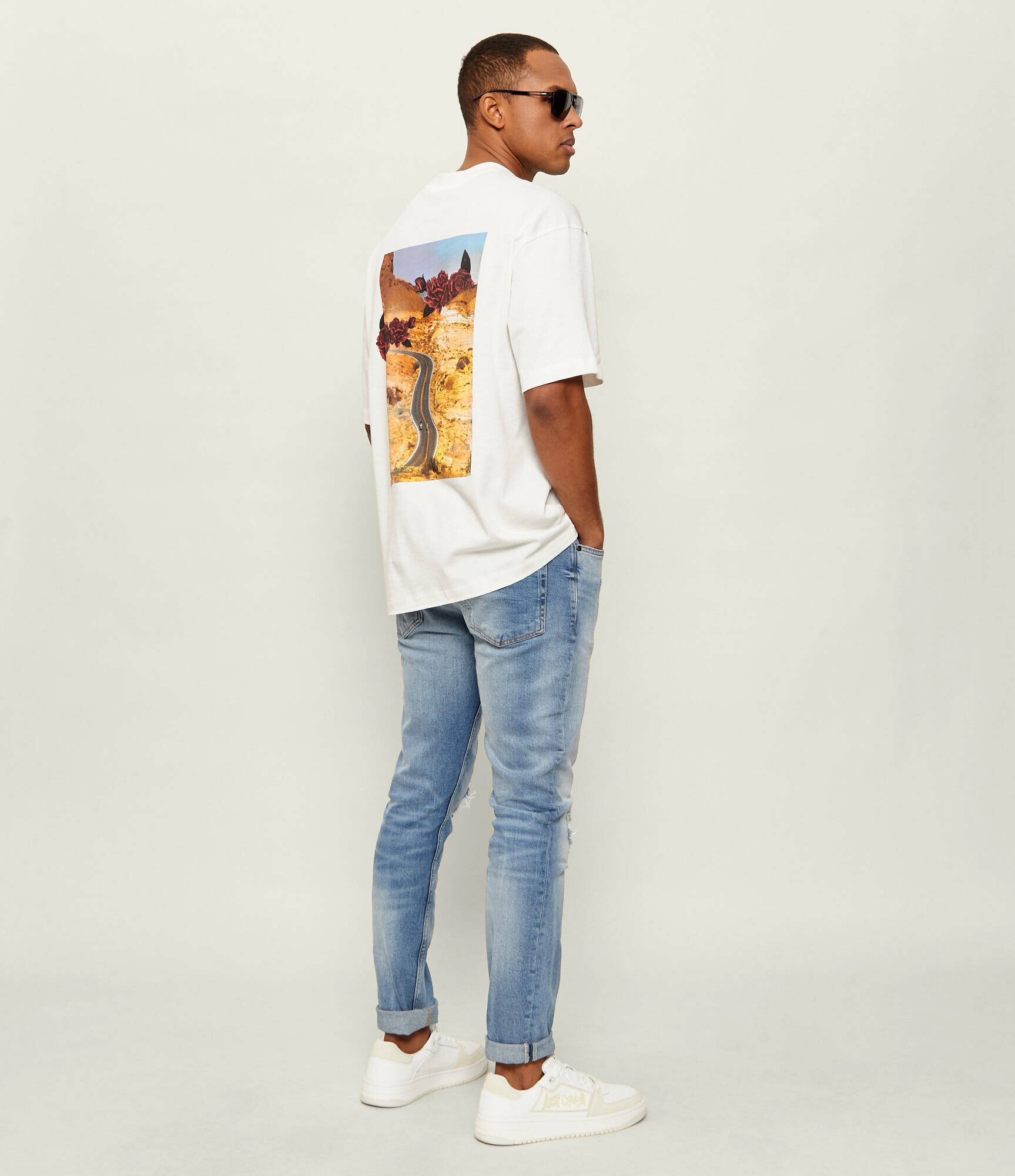 HUGO Tricou Domans | Oversize fit