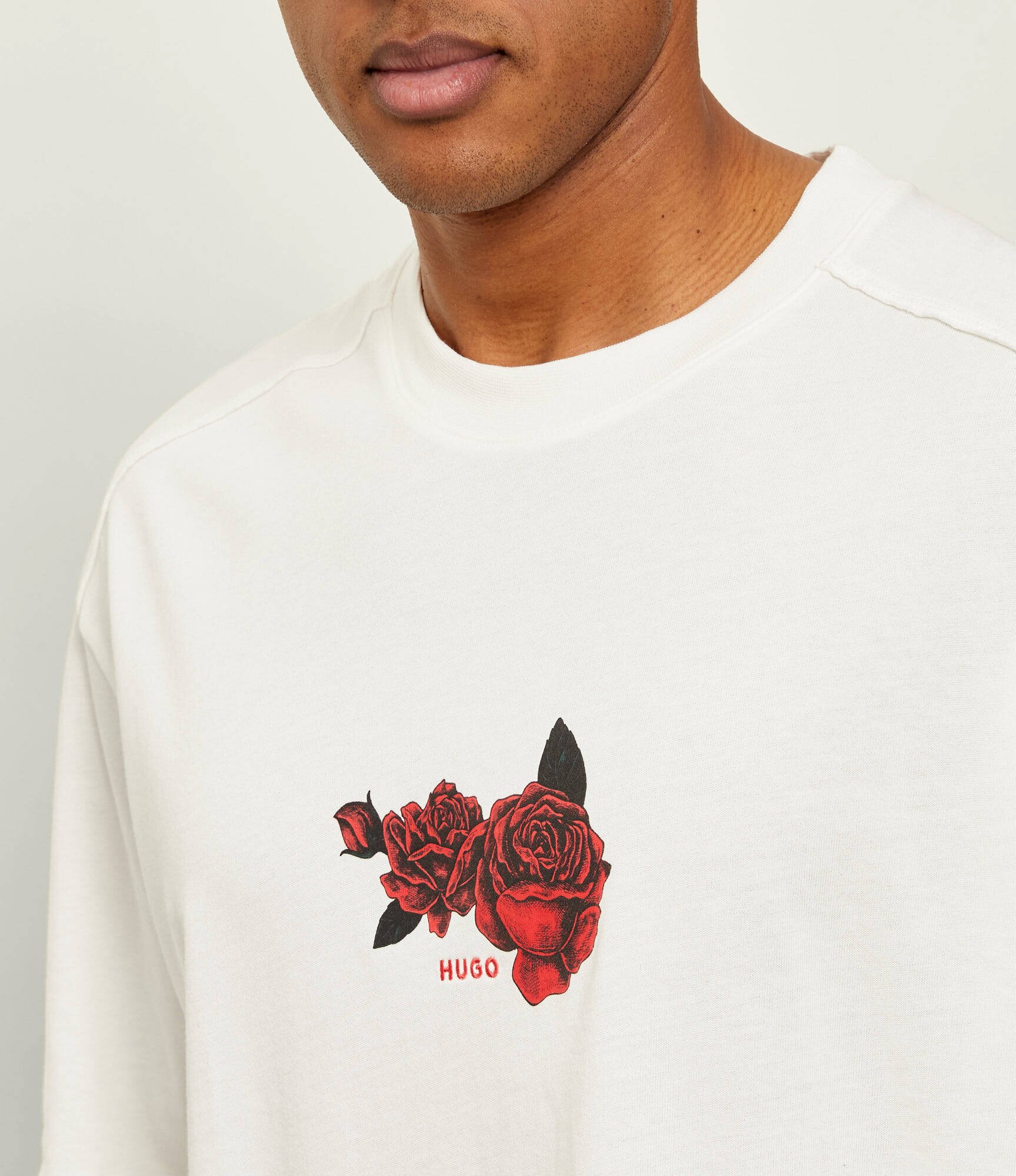 HUGO Tricou Domans | Oversize fit