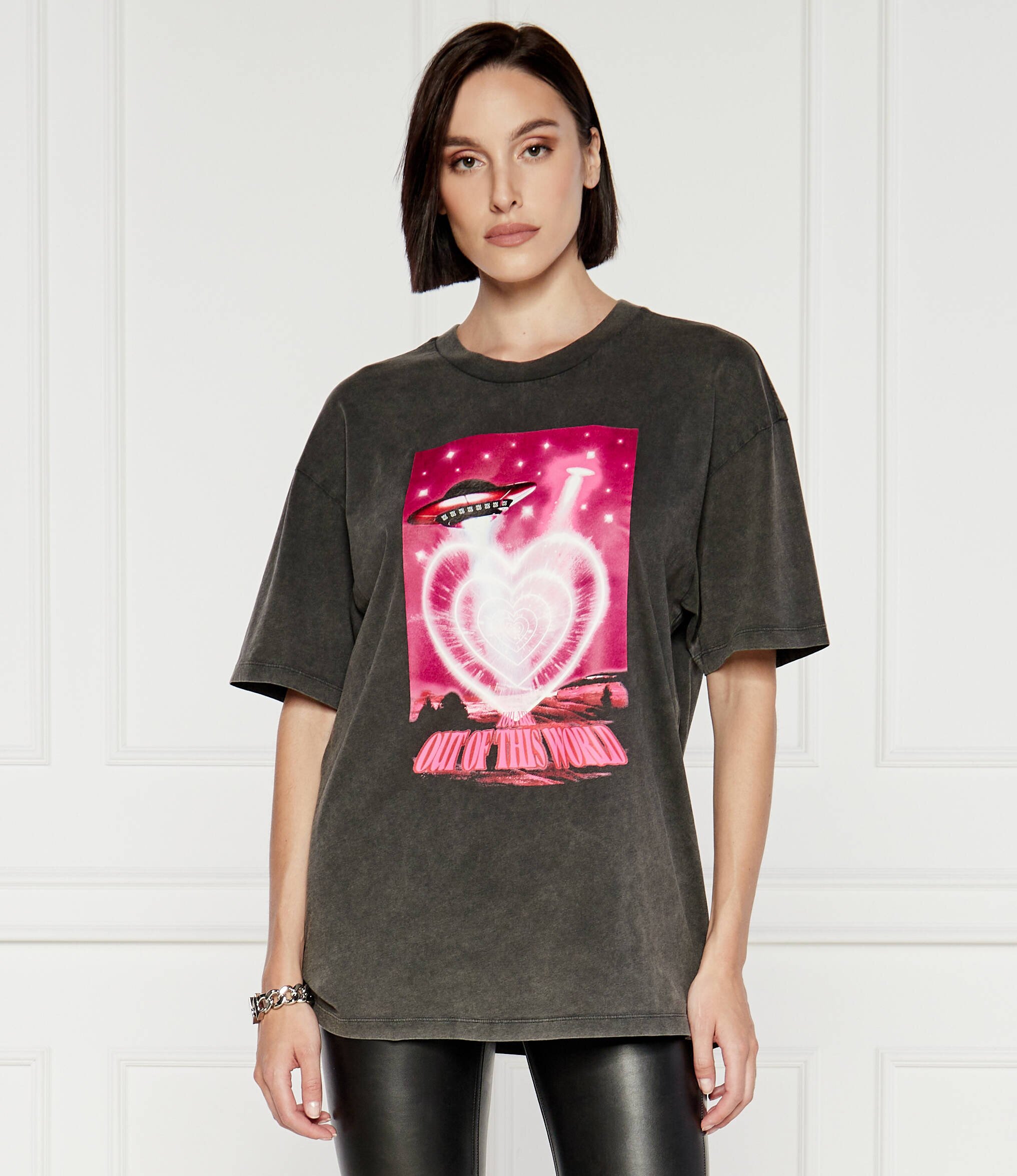 HUGO Tricou Drisela | Oversize fit