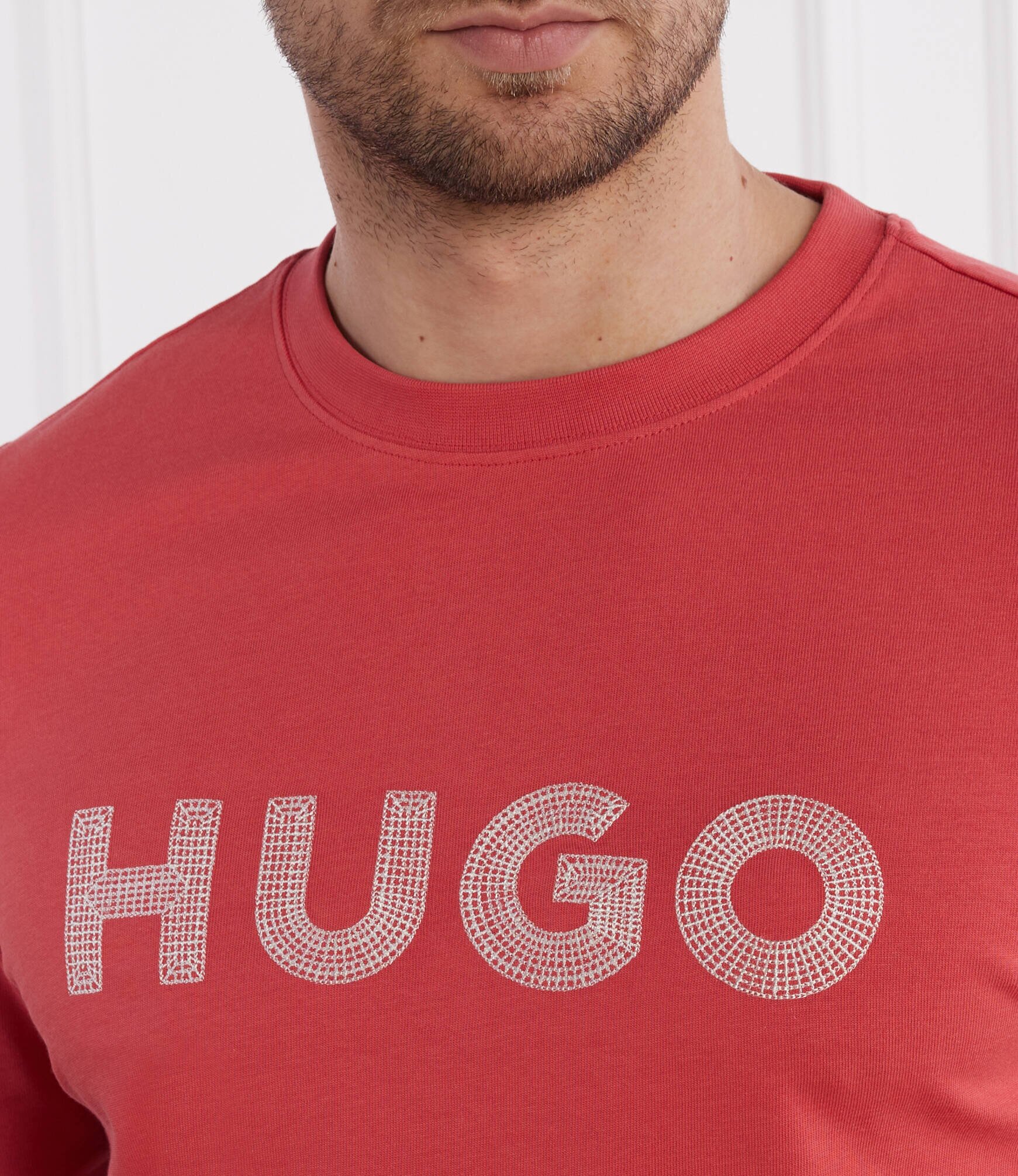 HUGO Tricou Drochet | Regular Fit