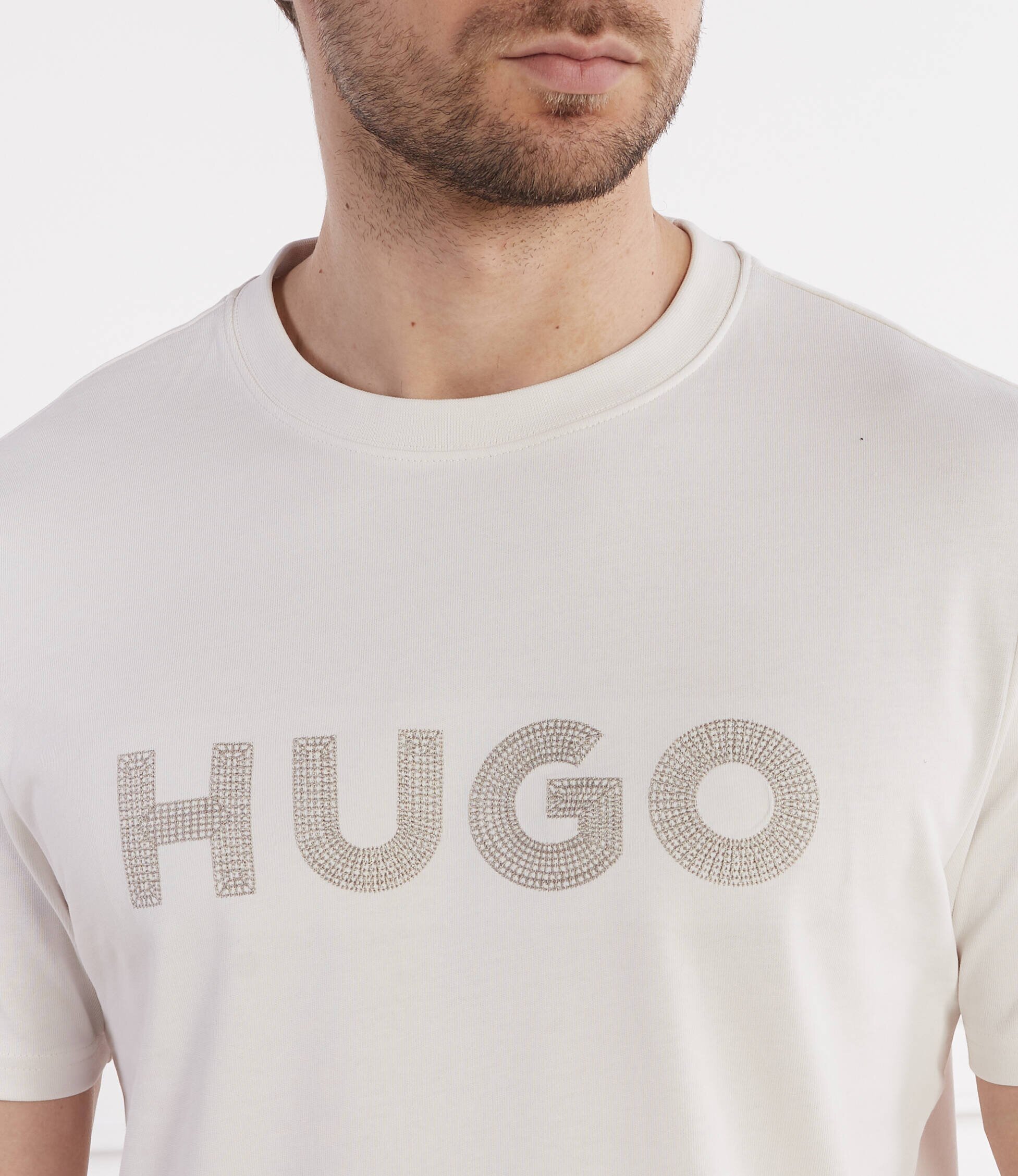 HUGO Tricou Drochet | Regular Fit