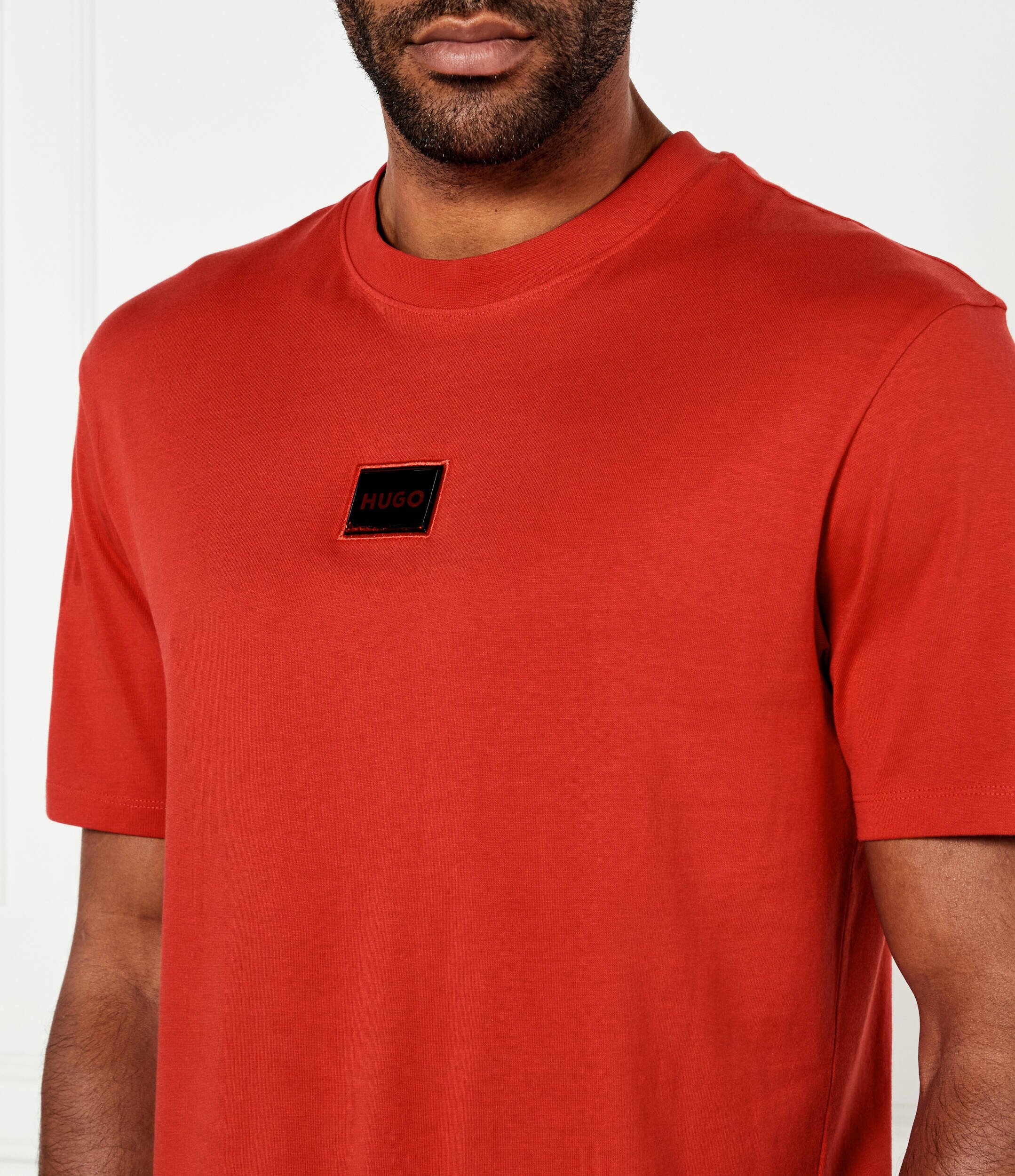 HUGO Tricou Dugojelly | Oversize fit