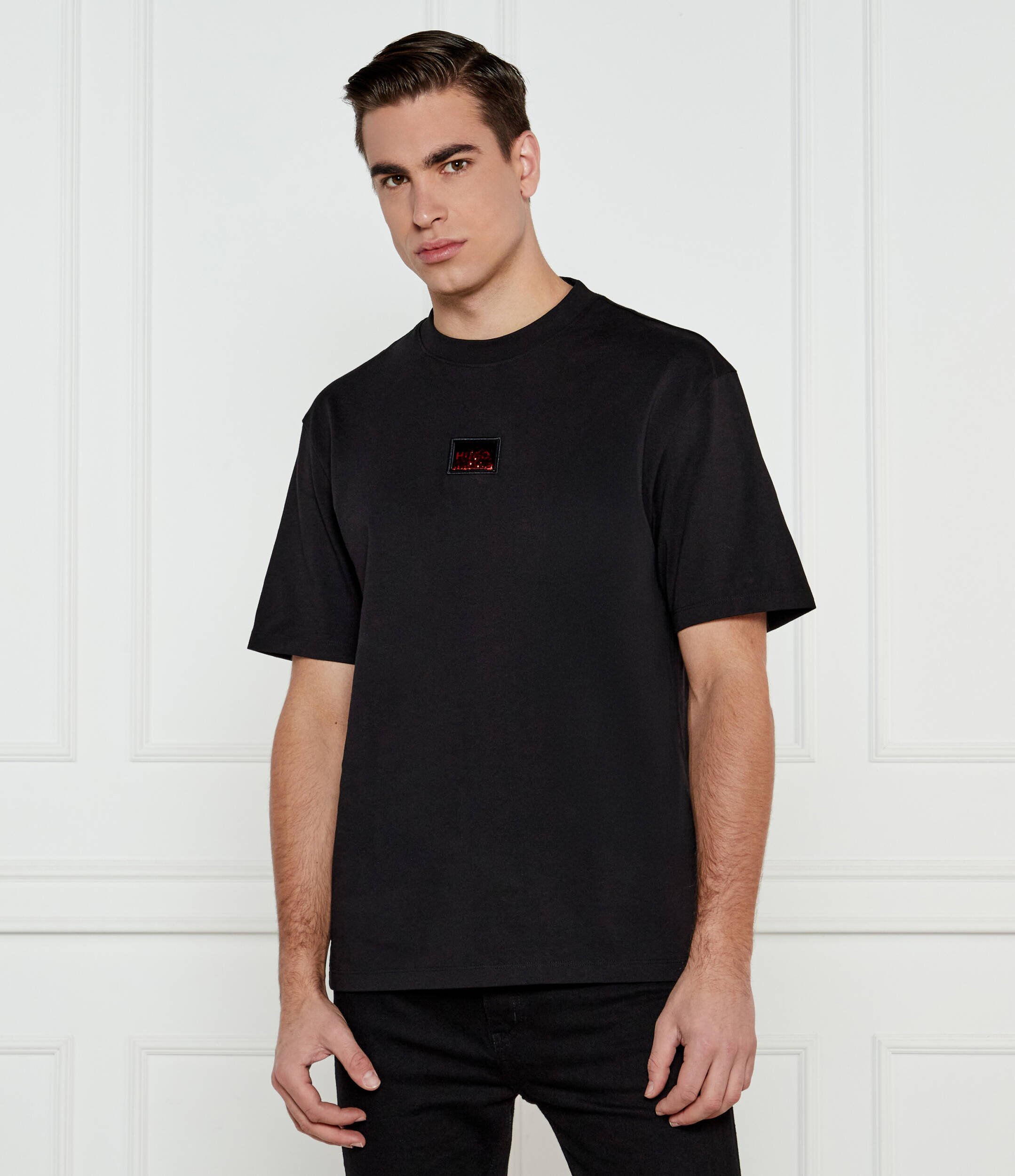 HUGO Tricou Dugojelly | Oversize fit