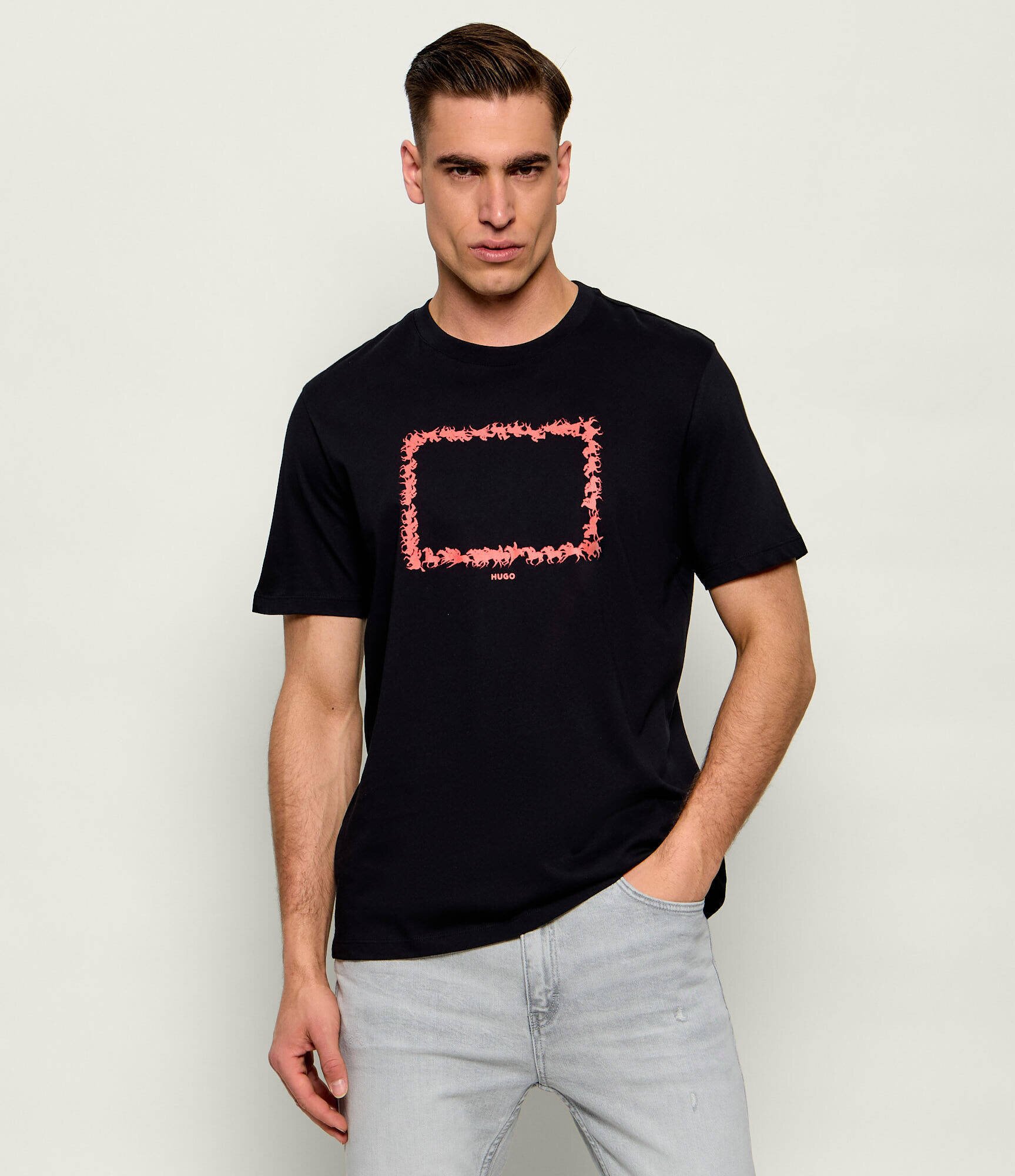 HUGO Tricou Duhorse | regular fit