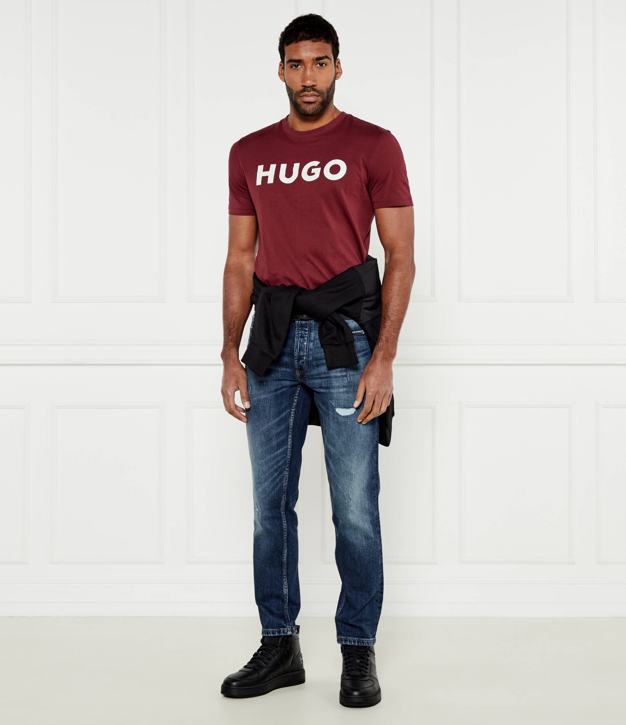 HUGO Tricou Dulivio | Regular Fit