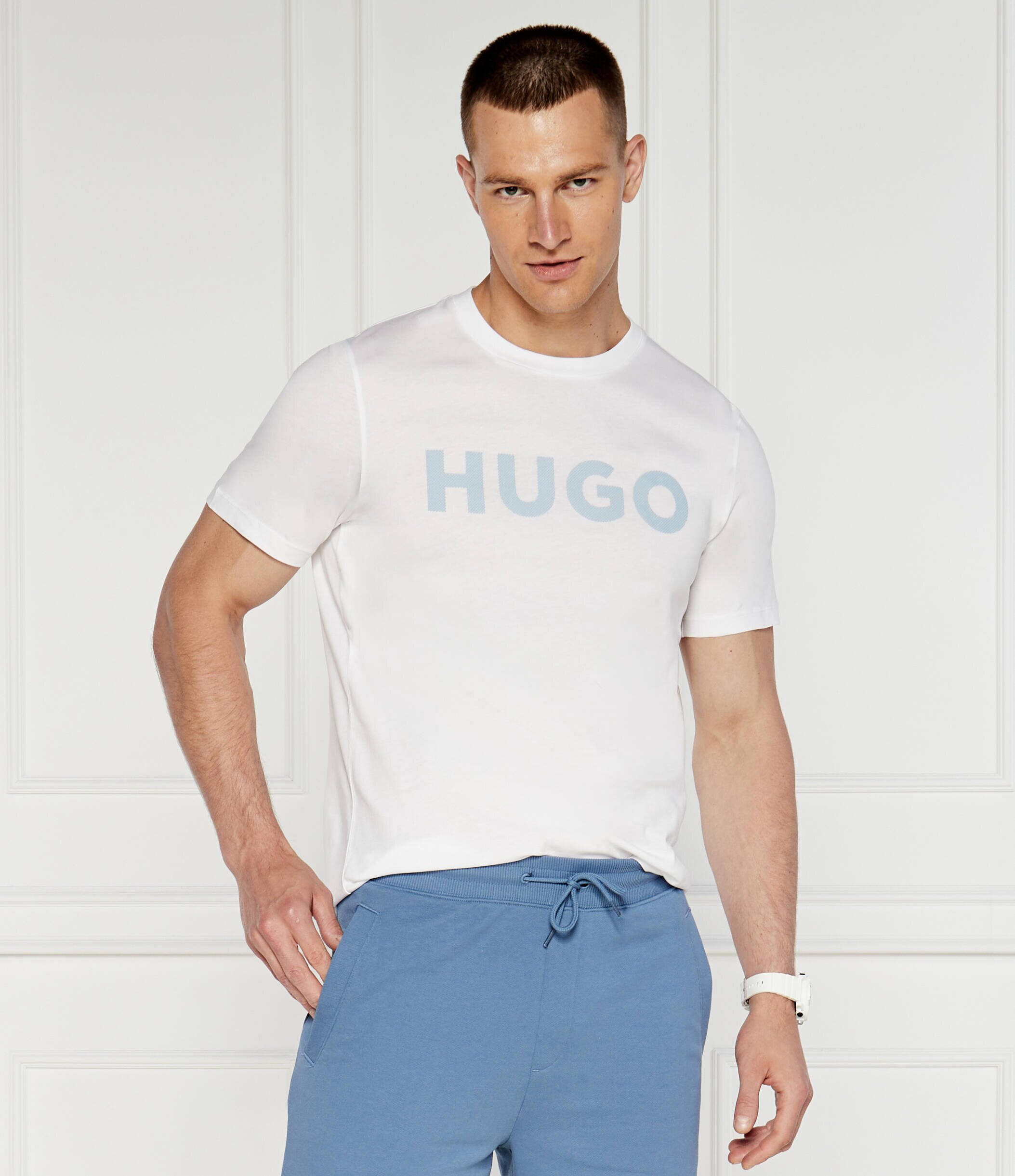 HUGO Tricou Dulivio_U242 | Regular Fit