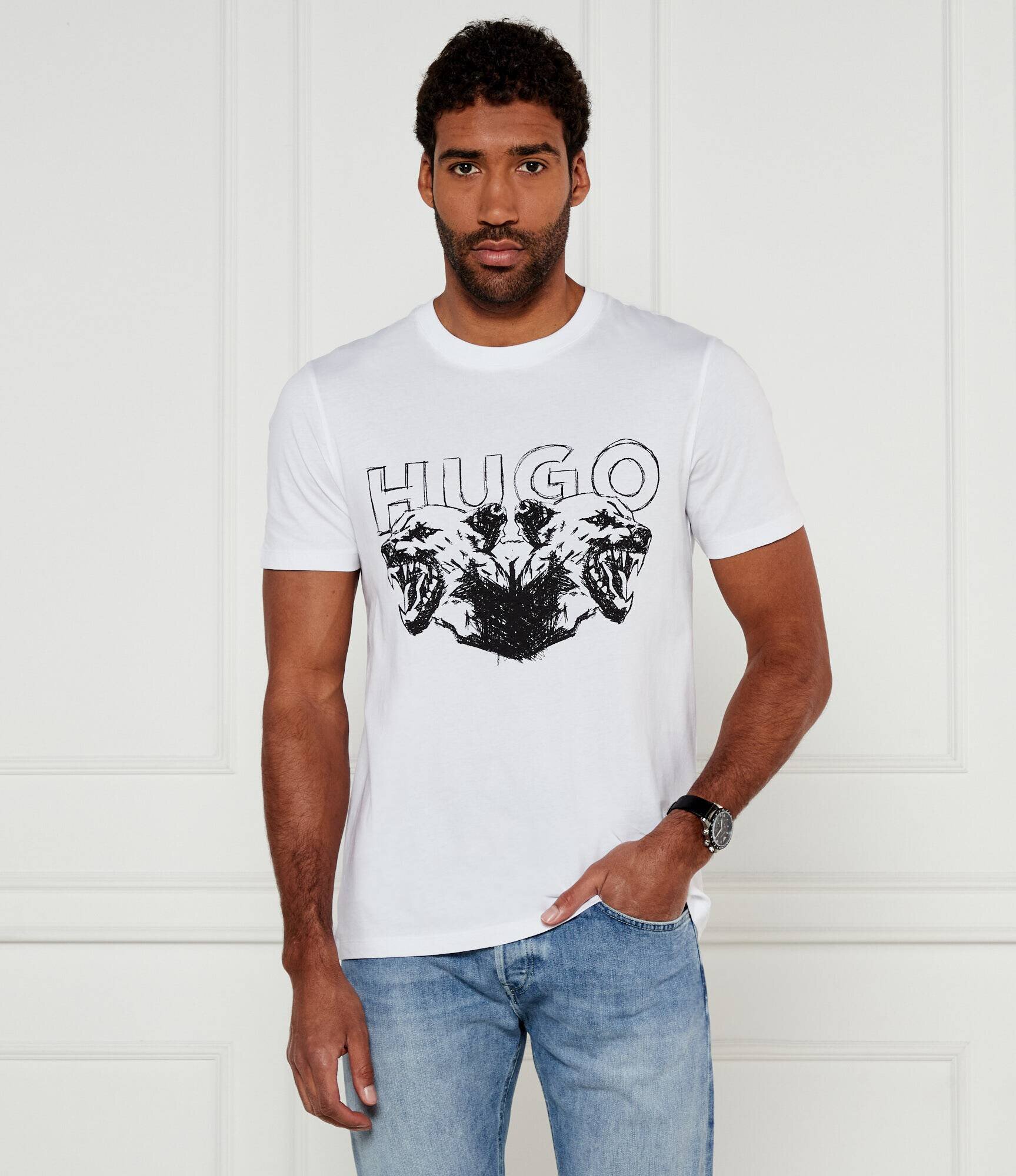 HUGO Tricou Durro | Regular Fit