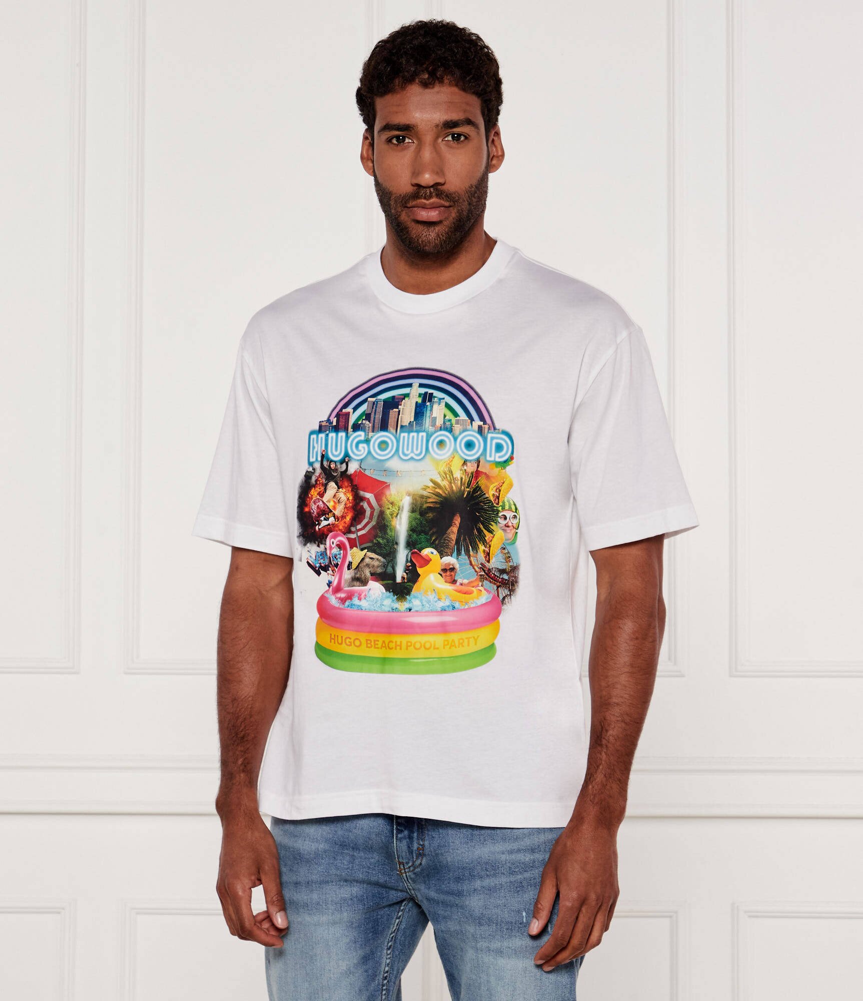 HUGO Tricou Duwood | Regular Fit