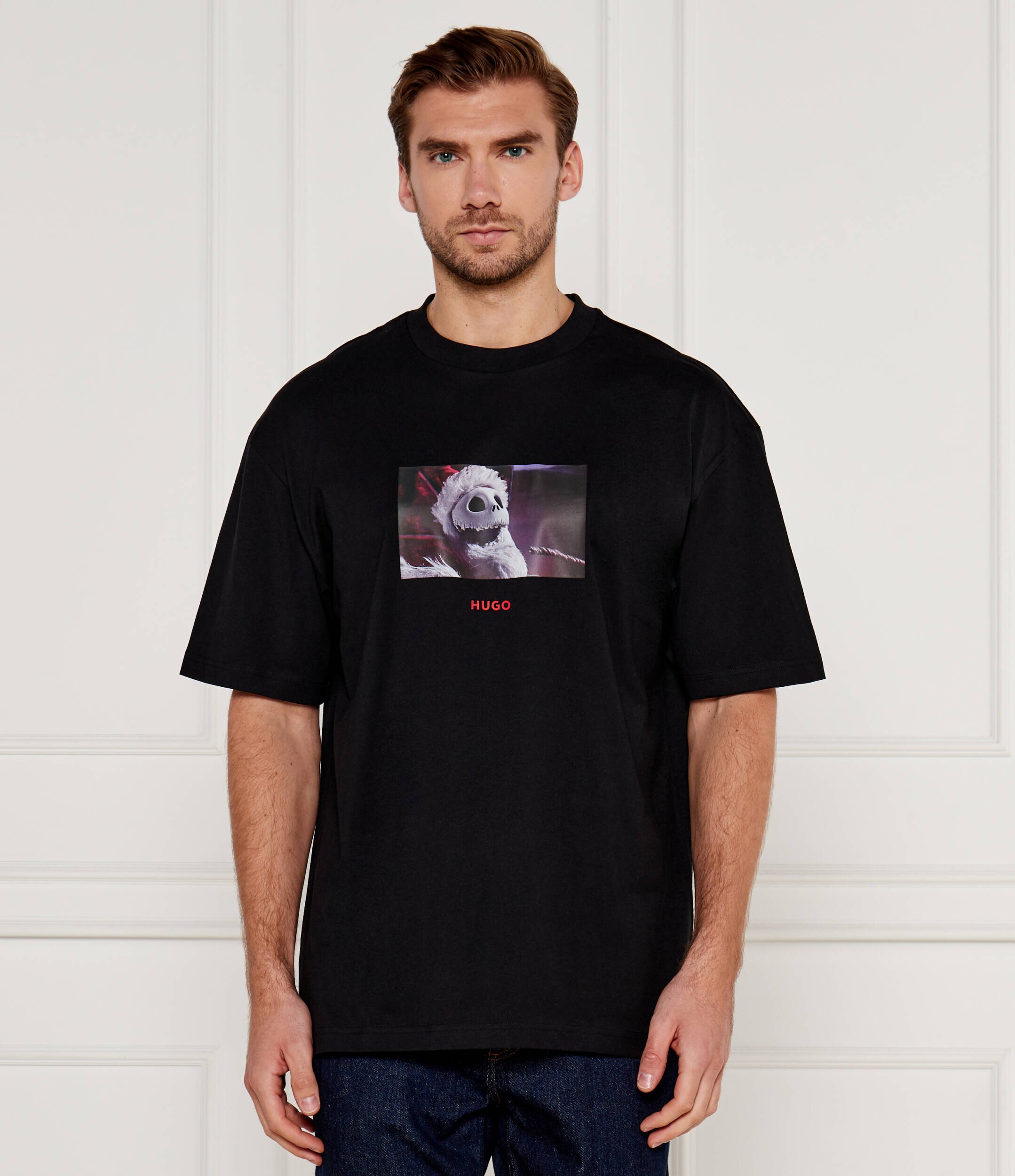 HUGO Tricou Nightmare Before Christmas Djack_Nbc | x Tim Burton''s | regular fit