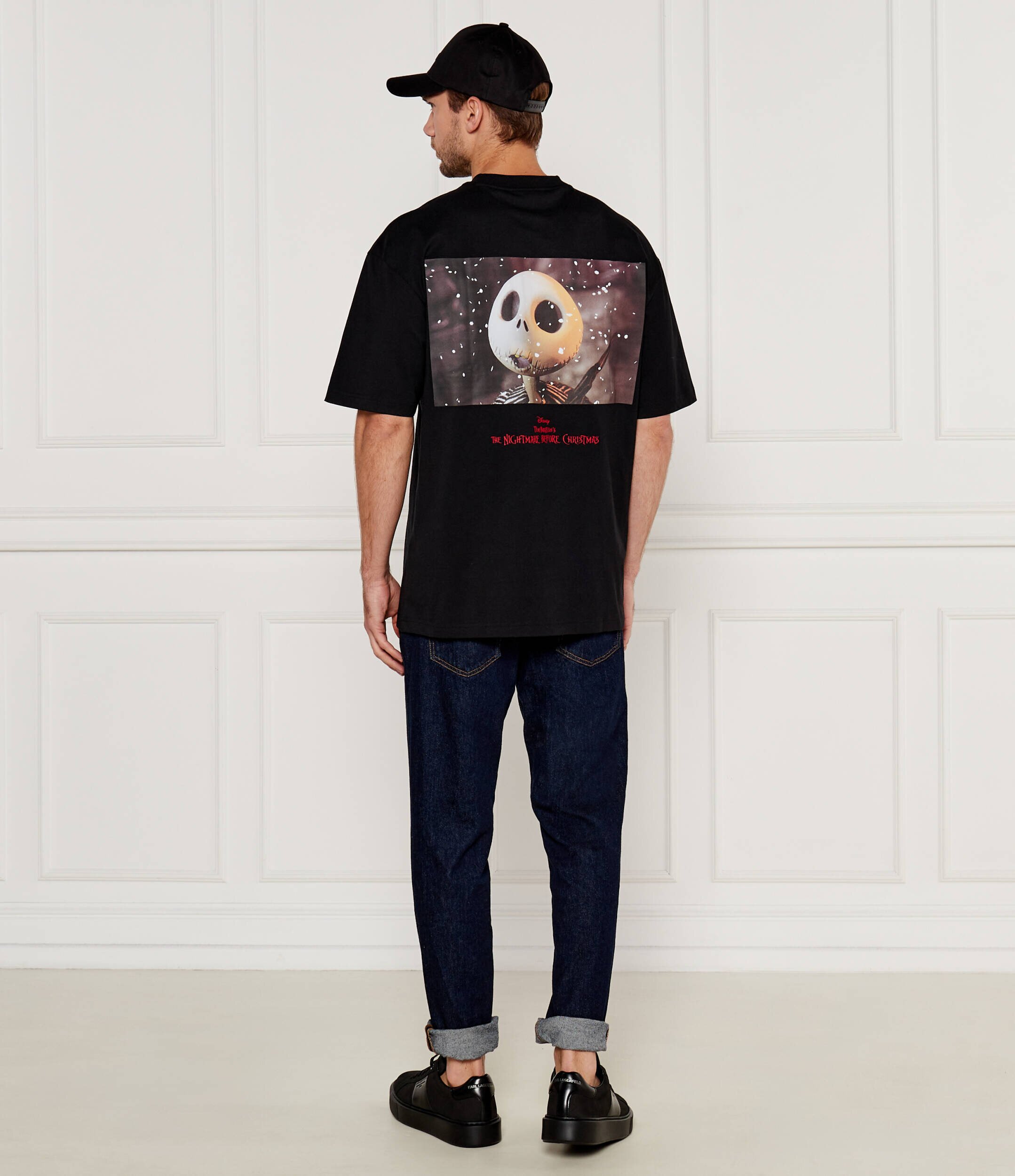 HUGO Tricou Nightmare Before Christmas Djack_Nbc | x Tim Burton''s | regular fit