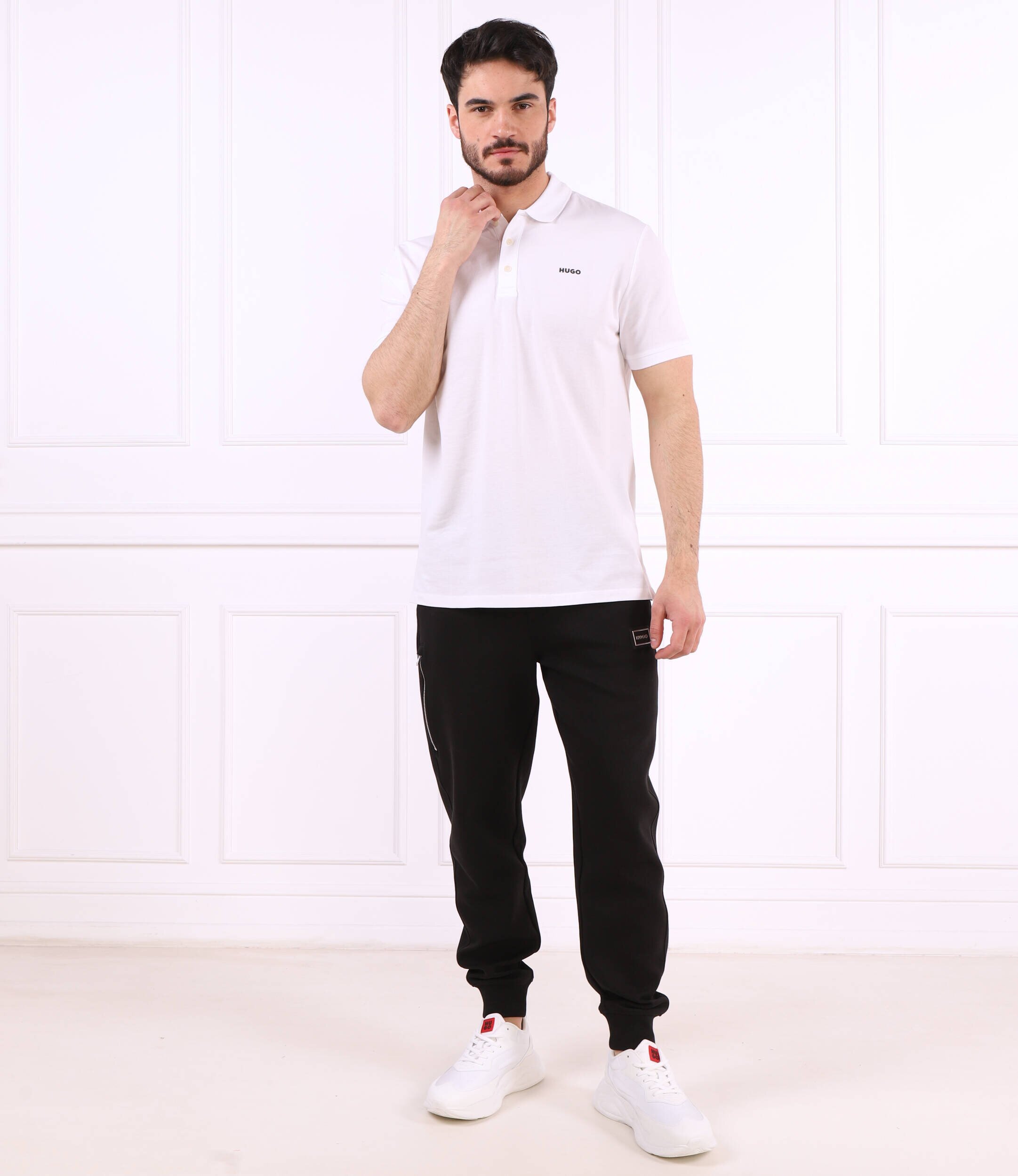 HUGO Tricou Polo Donos222 | Regular Fit