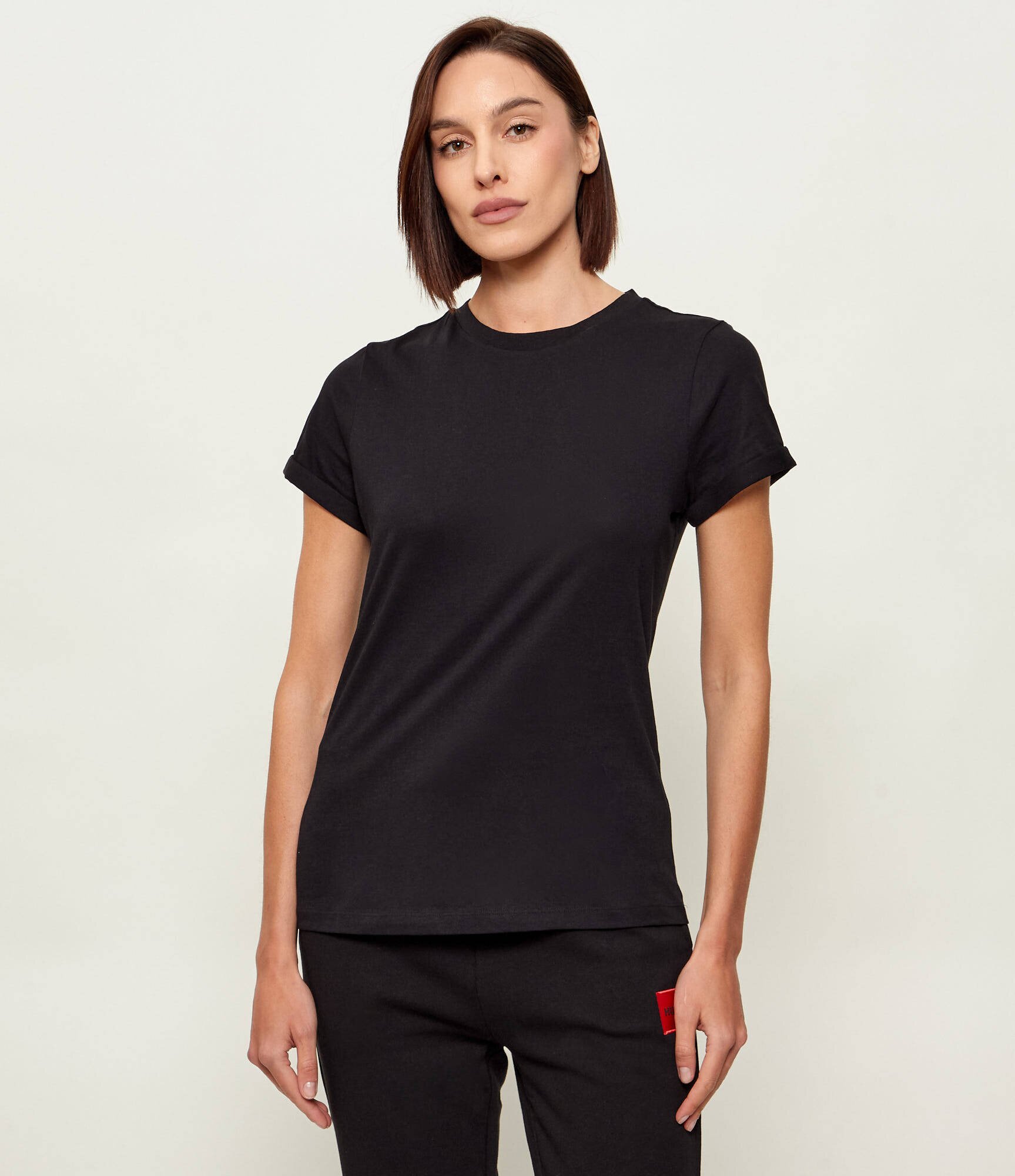 HUGO tricou The Plain | Slim Fit
