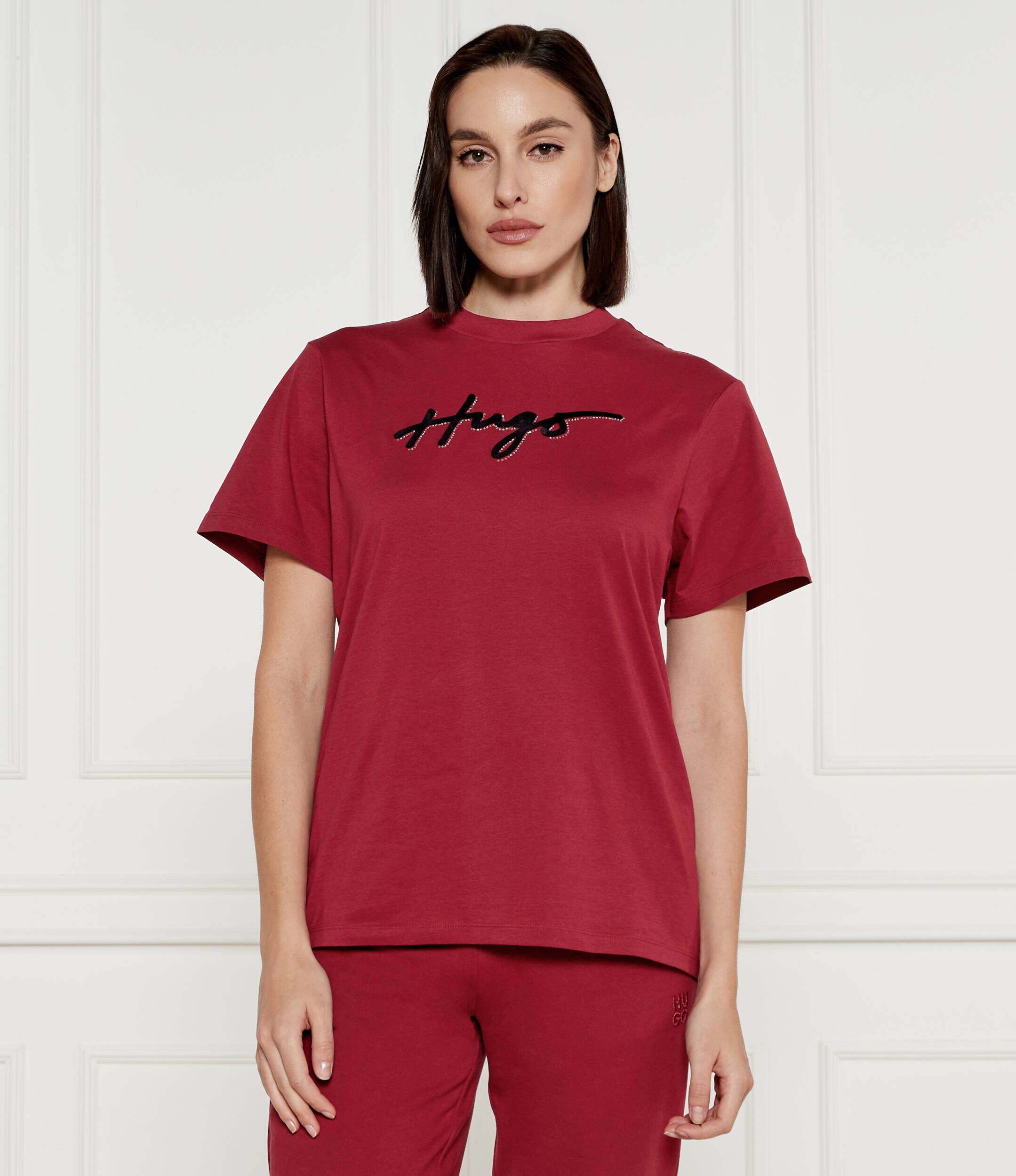 HUGO Tricou Vintage | Loose fit