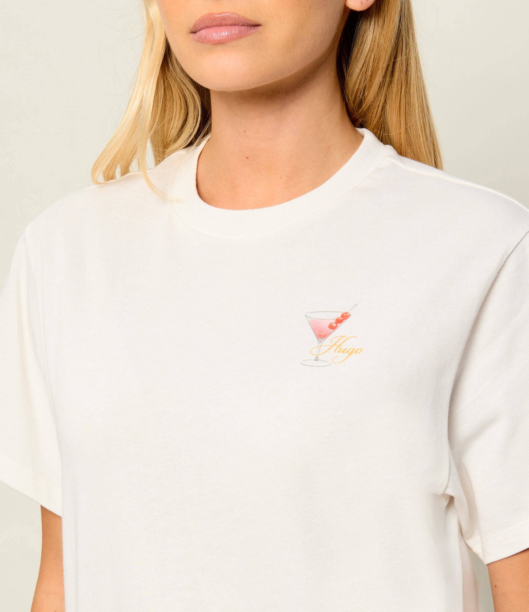 HUGO Tricou Vintage | Relaxed fit