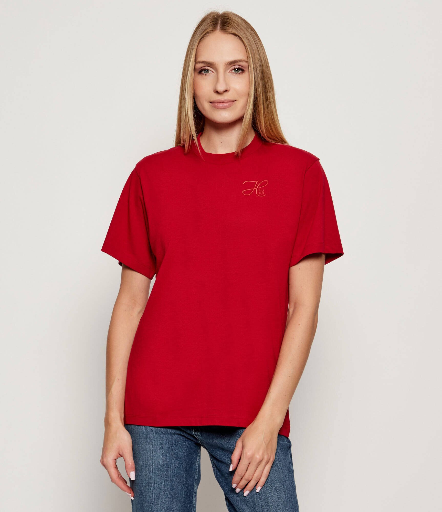 HUGO Tricou Vintage Tee_19 | Loose fit