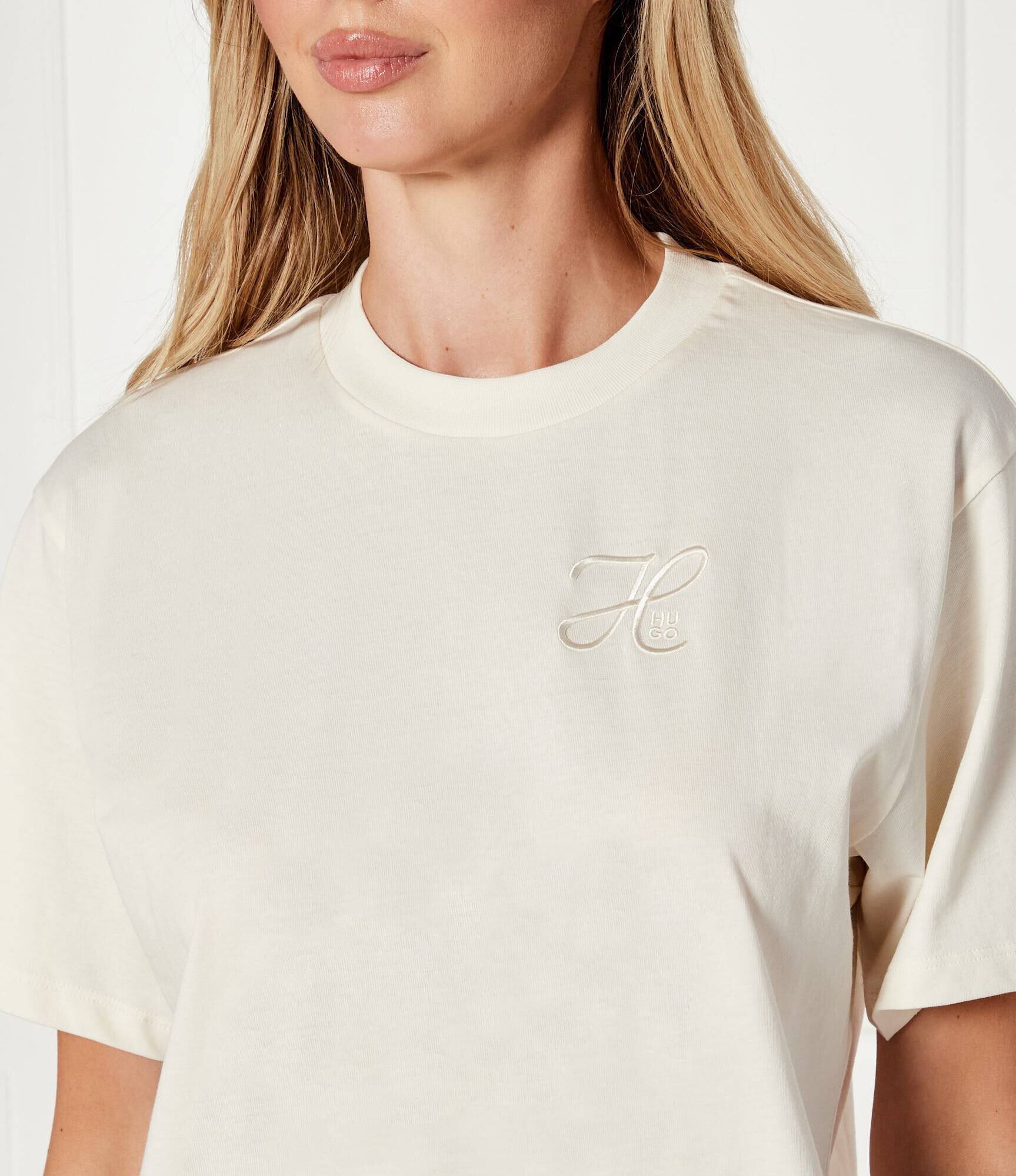 HUGO Tricou Vintage Tee_19 | Loose fit
