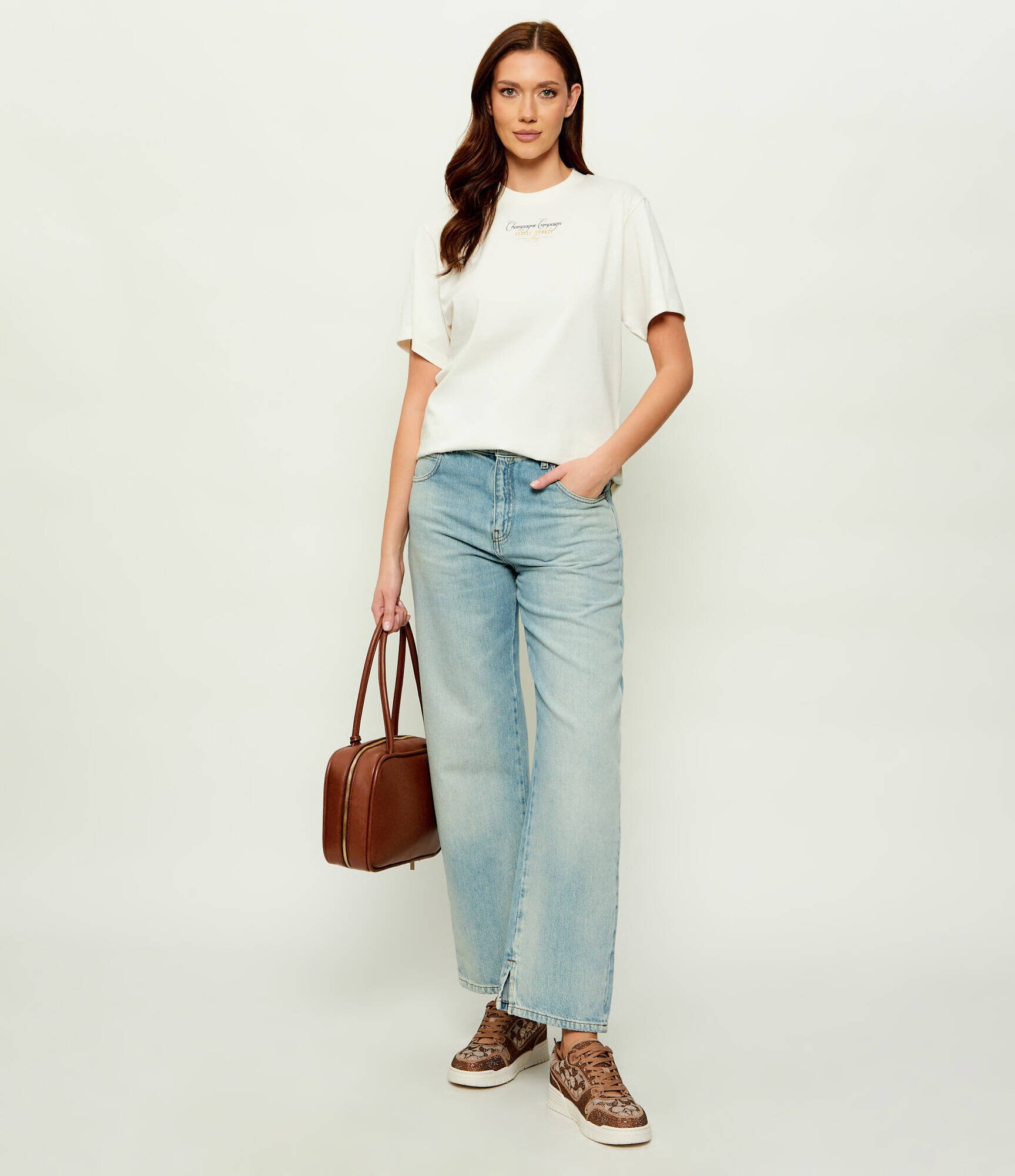 HUGO Tricou Vintage Tee_24 | regular fit