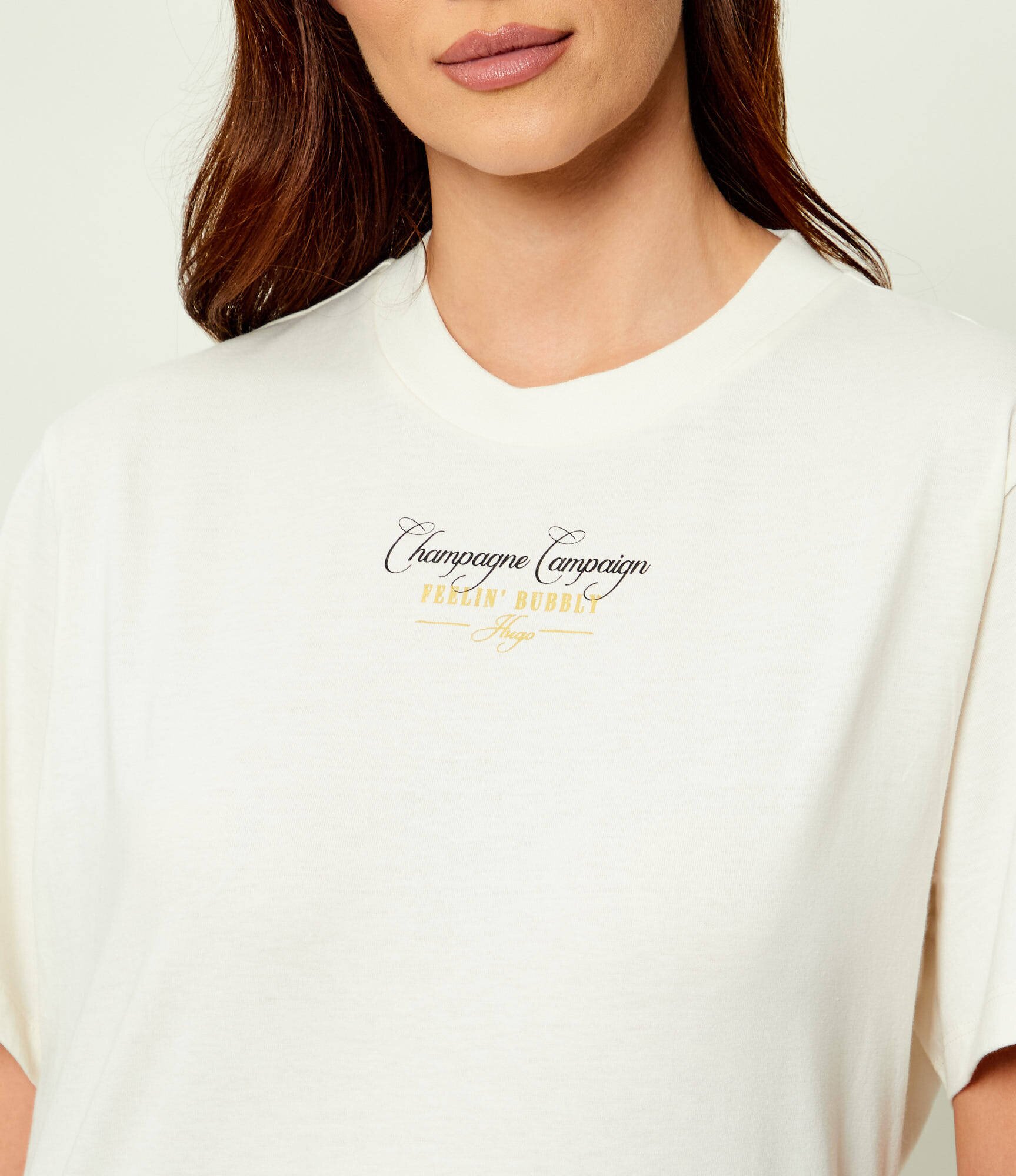 HUGO Tricou Vintage Tee_24 | regular fit