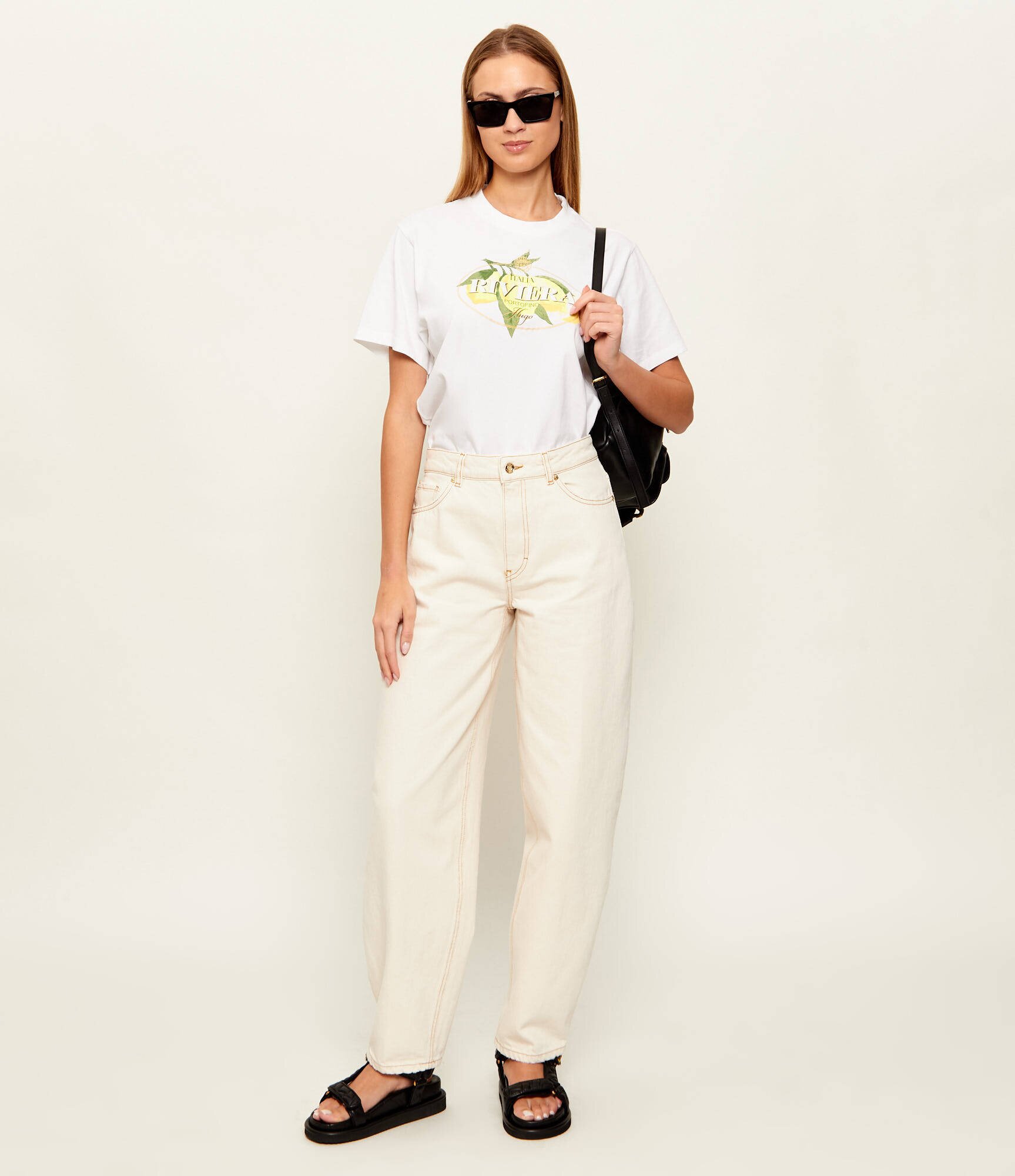 HUGO Tricou Vintage Tee_24 | regular fit