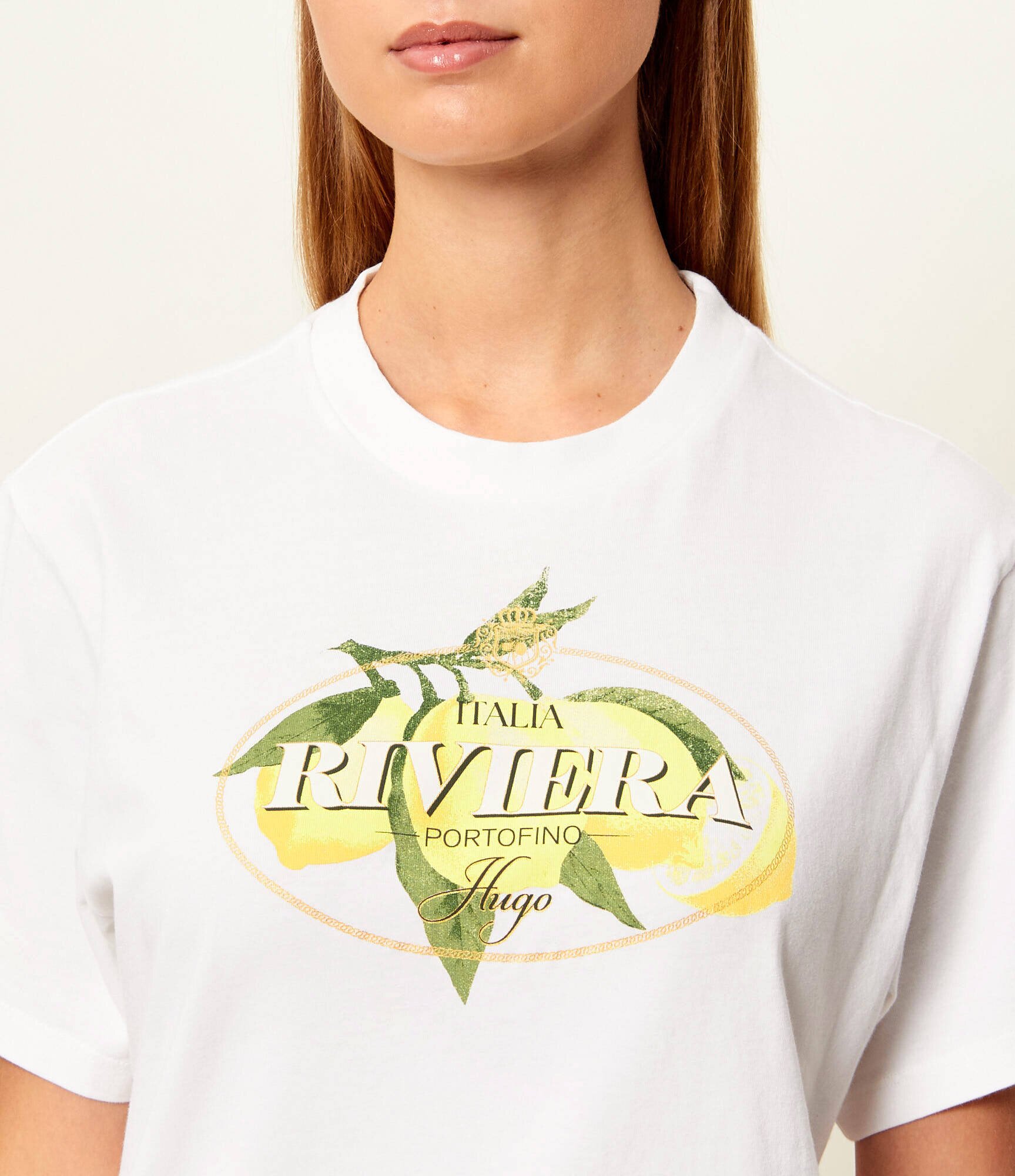 HUGO Tricou Vintage Tee_24 | regular fit