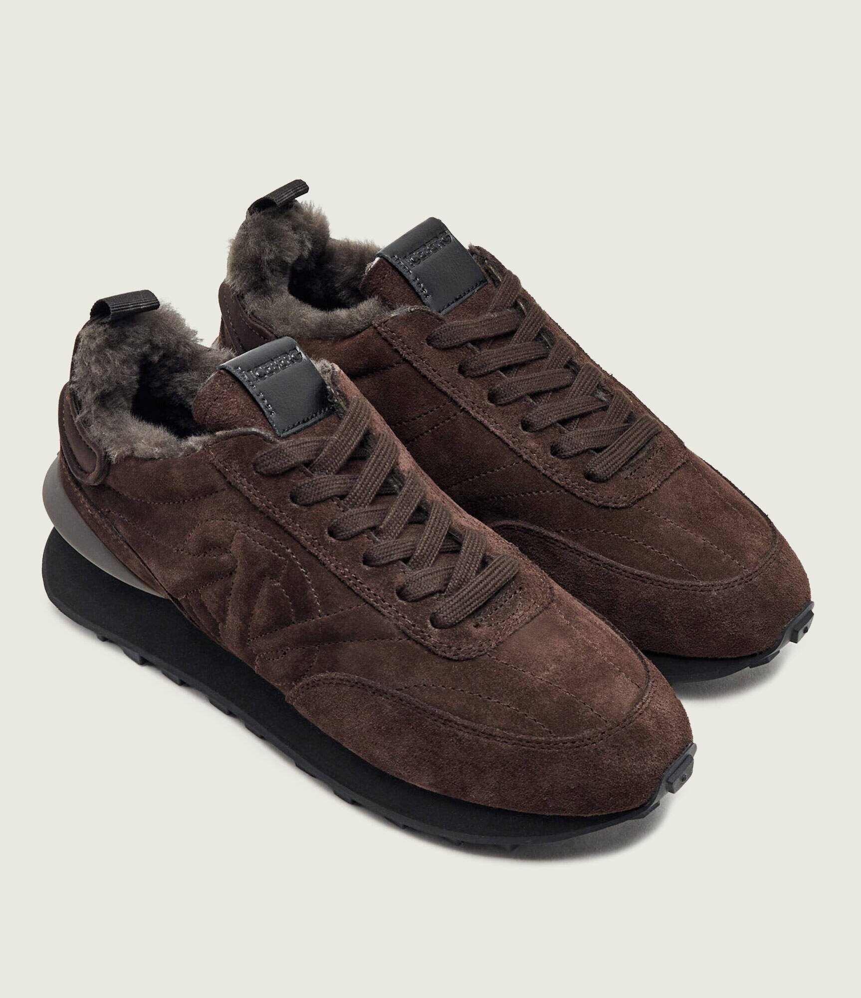 Iceberg Căptușite sneakers | piele întoarsă | shearling cu adaos de lână