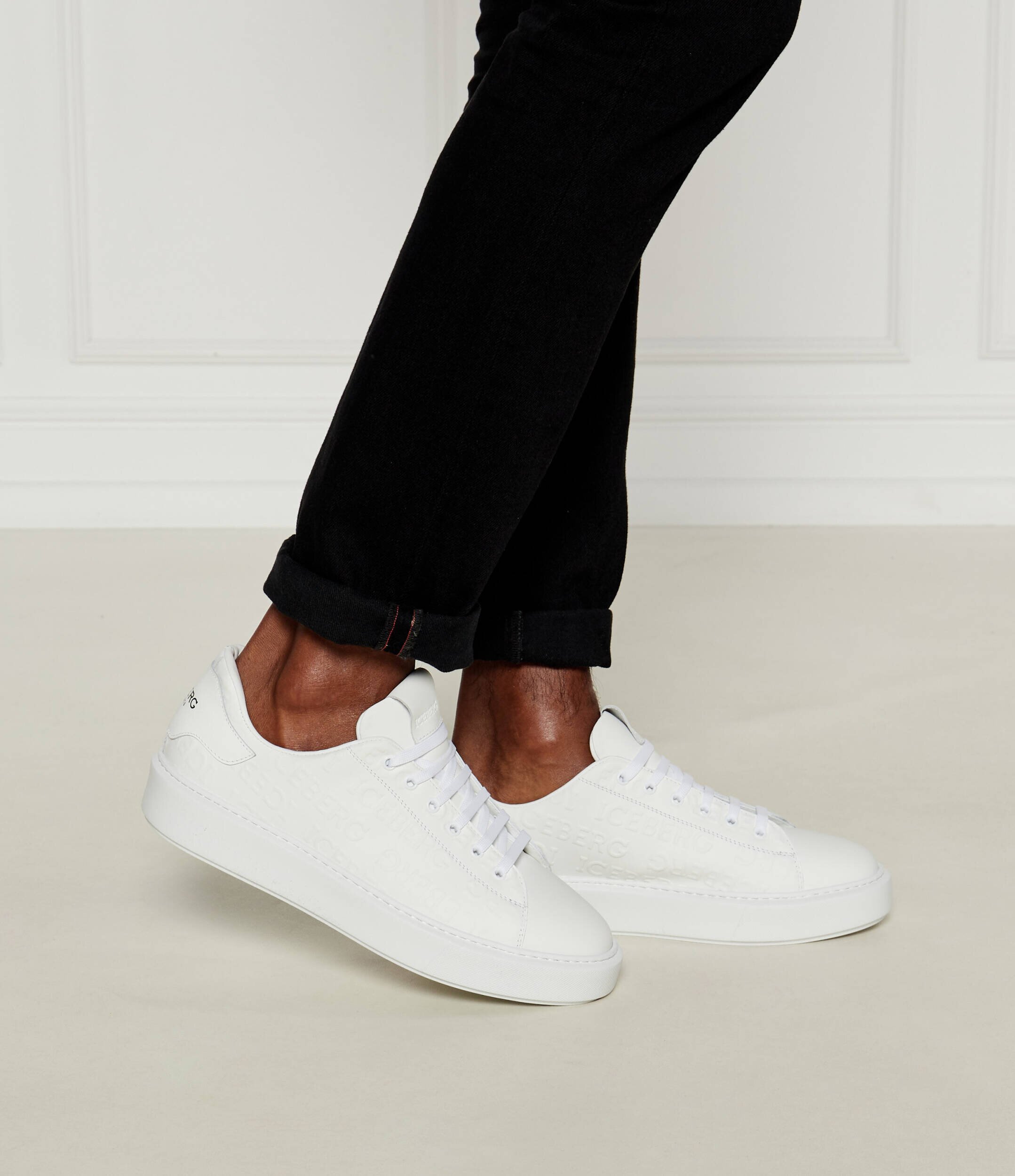 Iceberg De piele sneakers