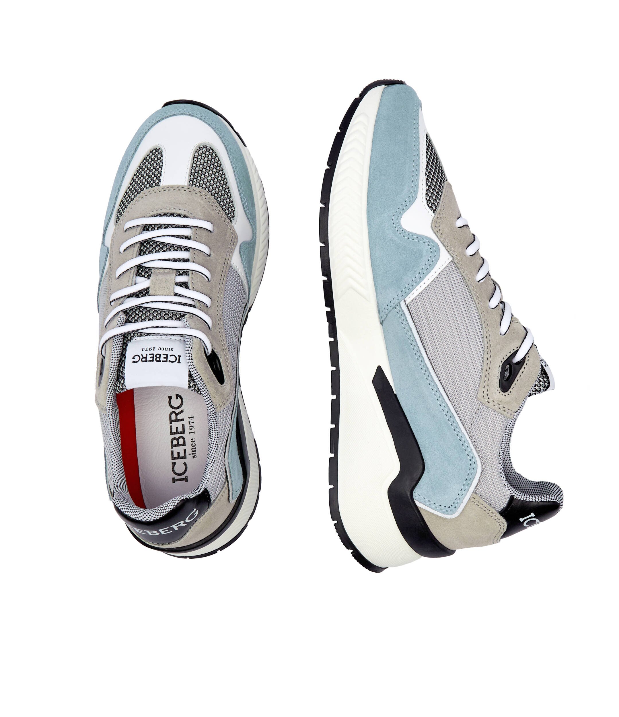 Iceberg De piele sneakers COMB.ECLIPSE