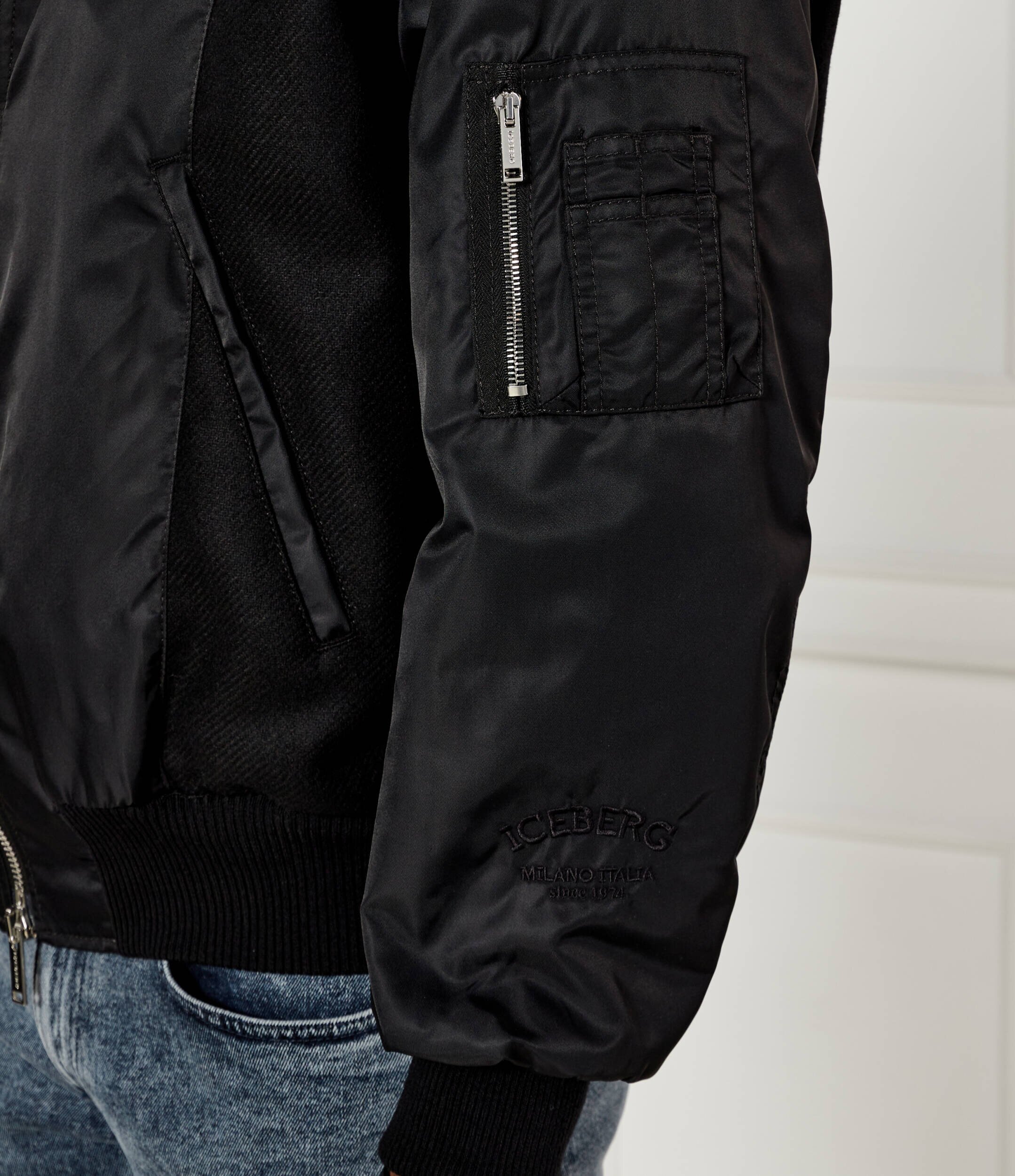 Iceberg Geacă bomber 50th Anniversary | Regular Fit cu adaos de lână