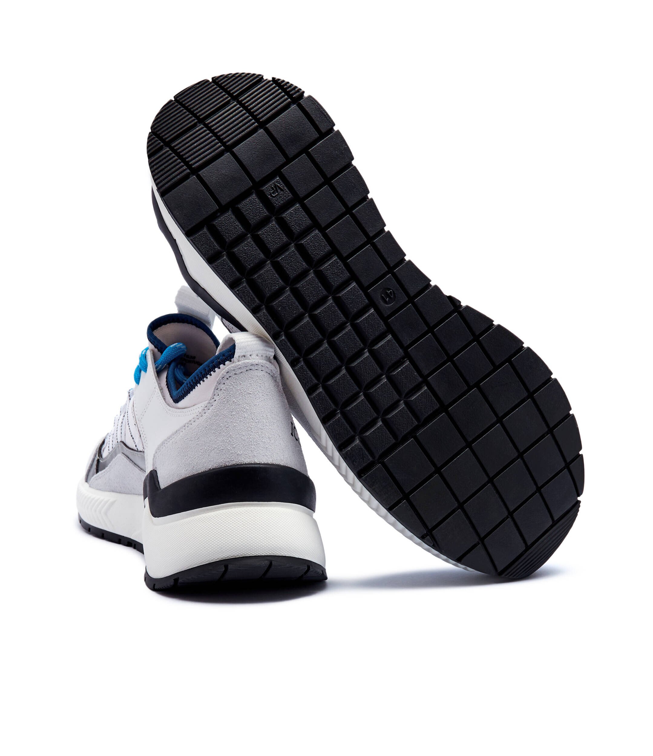 Iceberg Skórzane sneakers COMB.SNOW