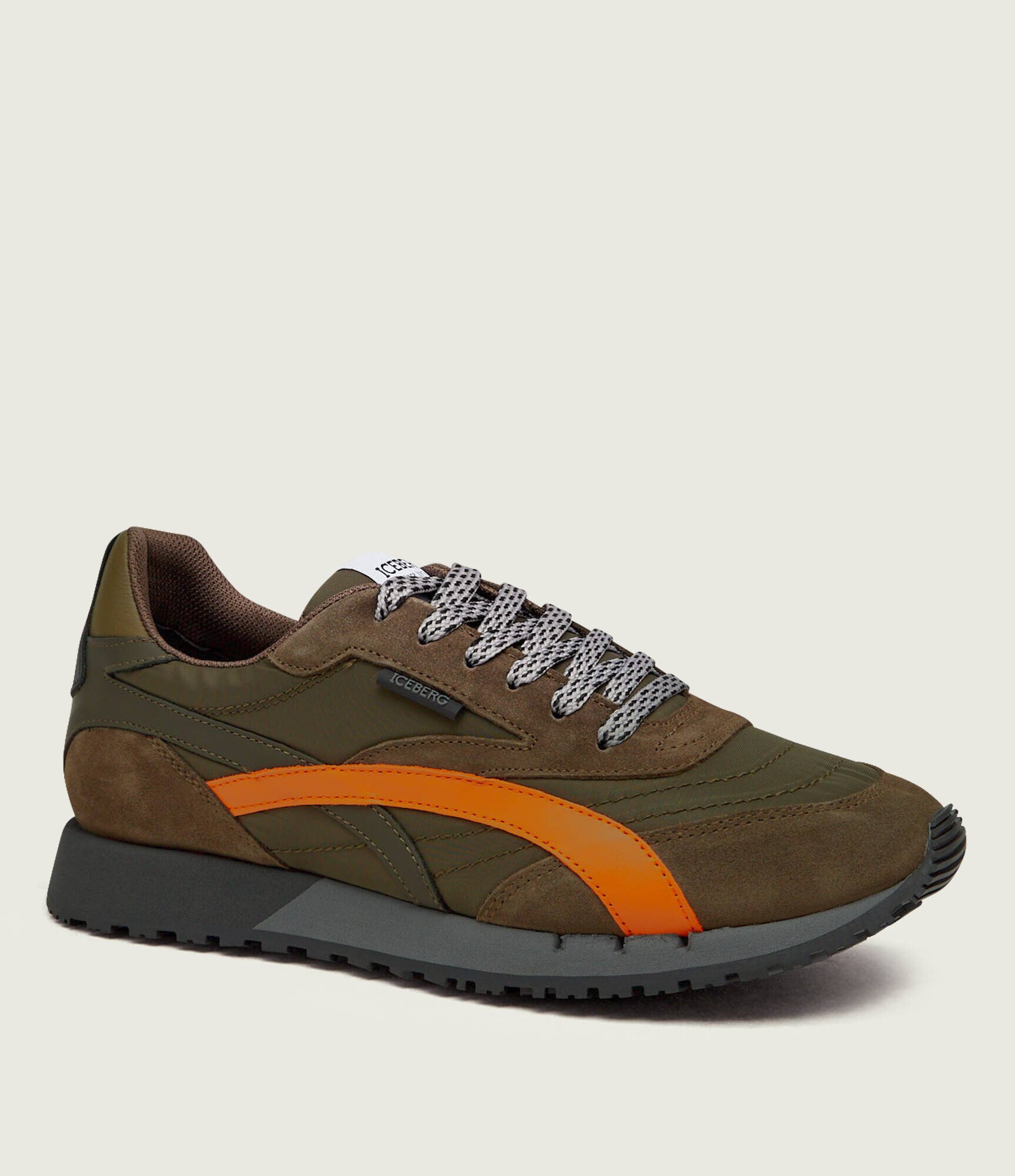 Iceberg Sneakers | piele întoarsă
