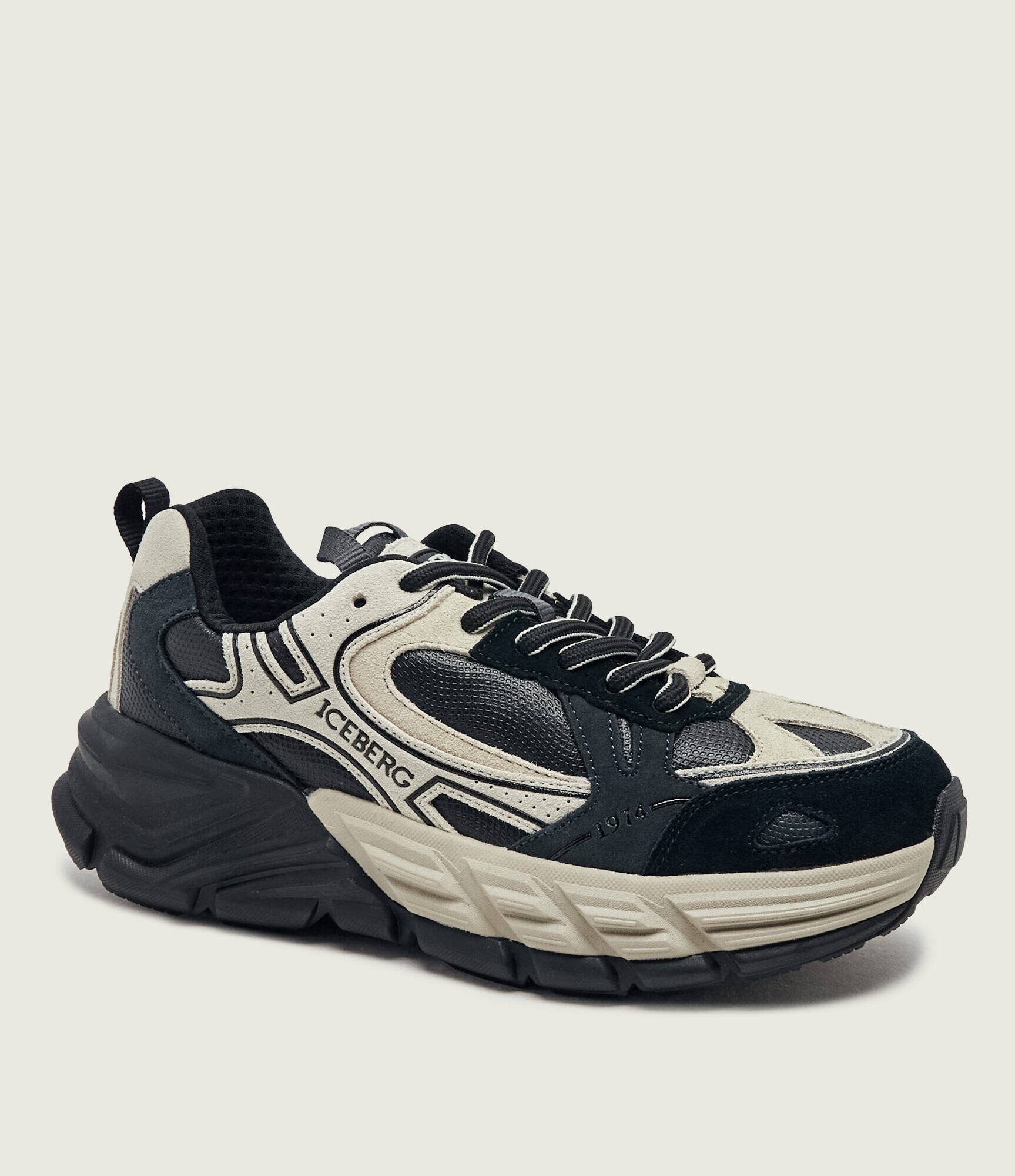 Iceberg Sneakers | piele întoarsă