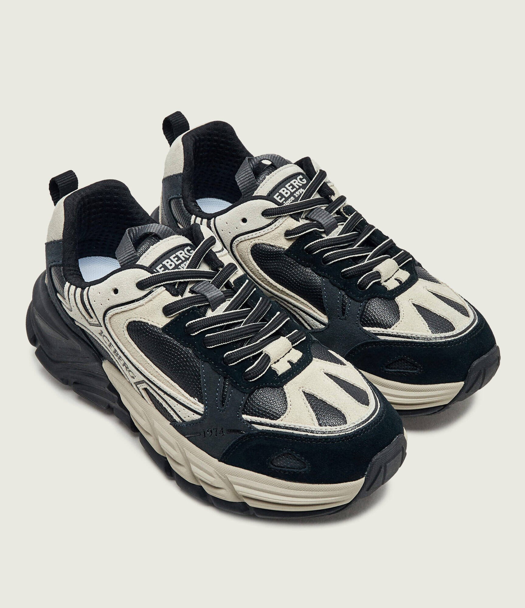 Iceberg Sneakers | piele întoarsă