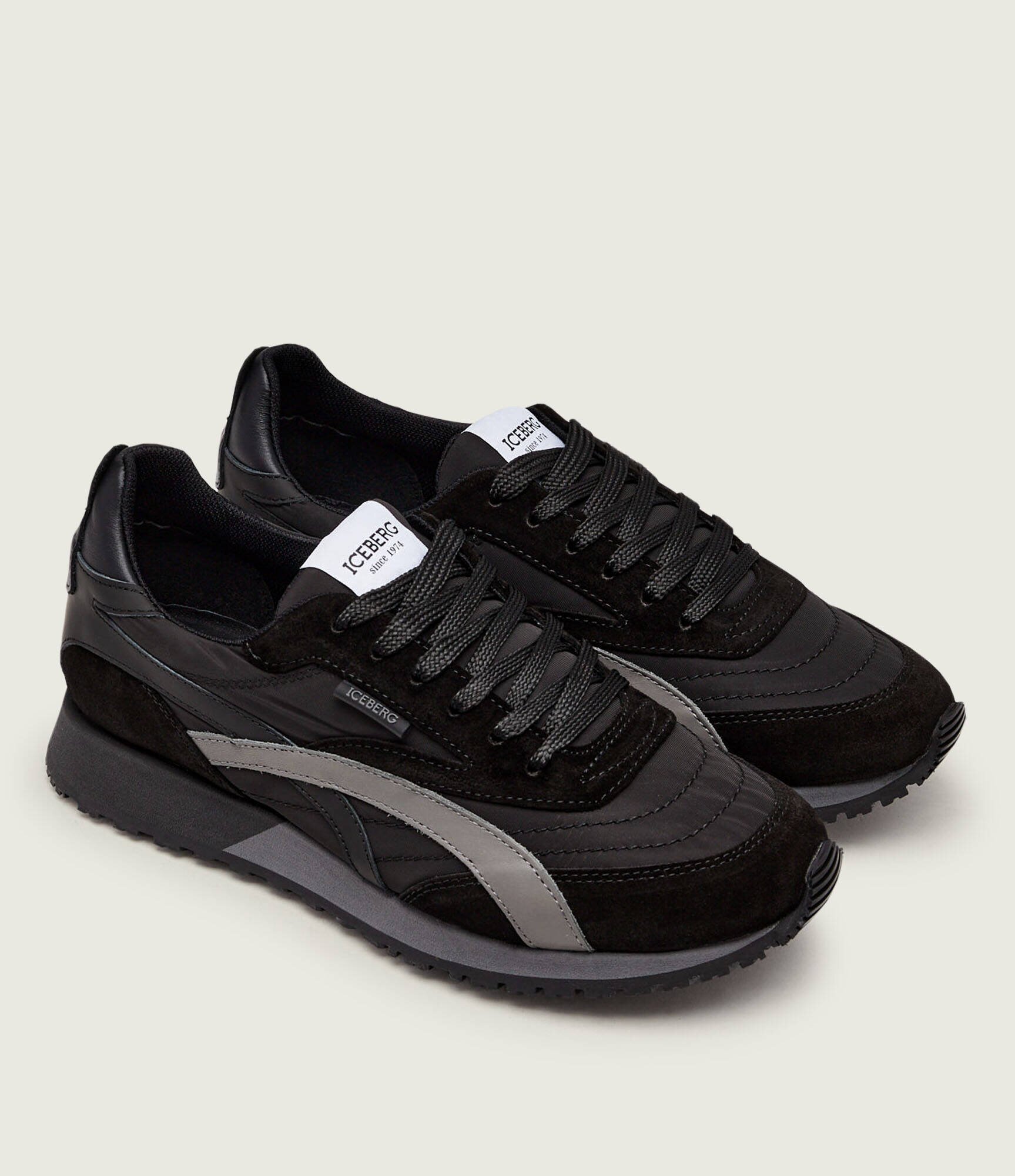 Iceberg Sneakers | piele întoarsă