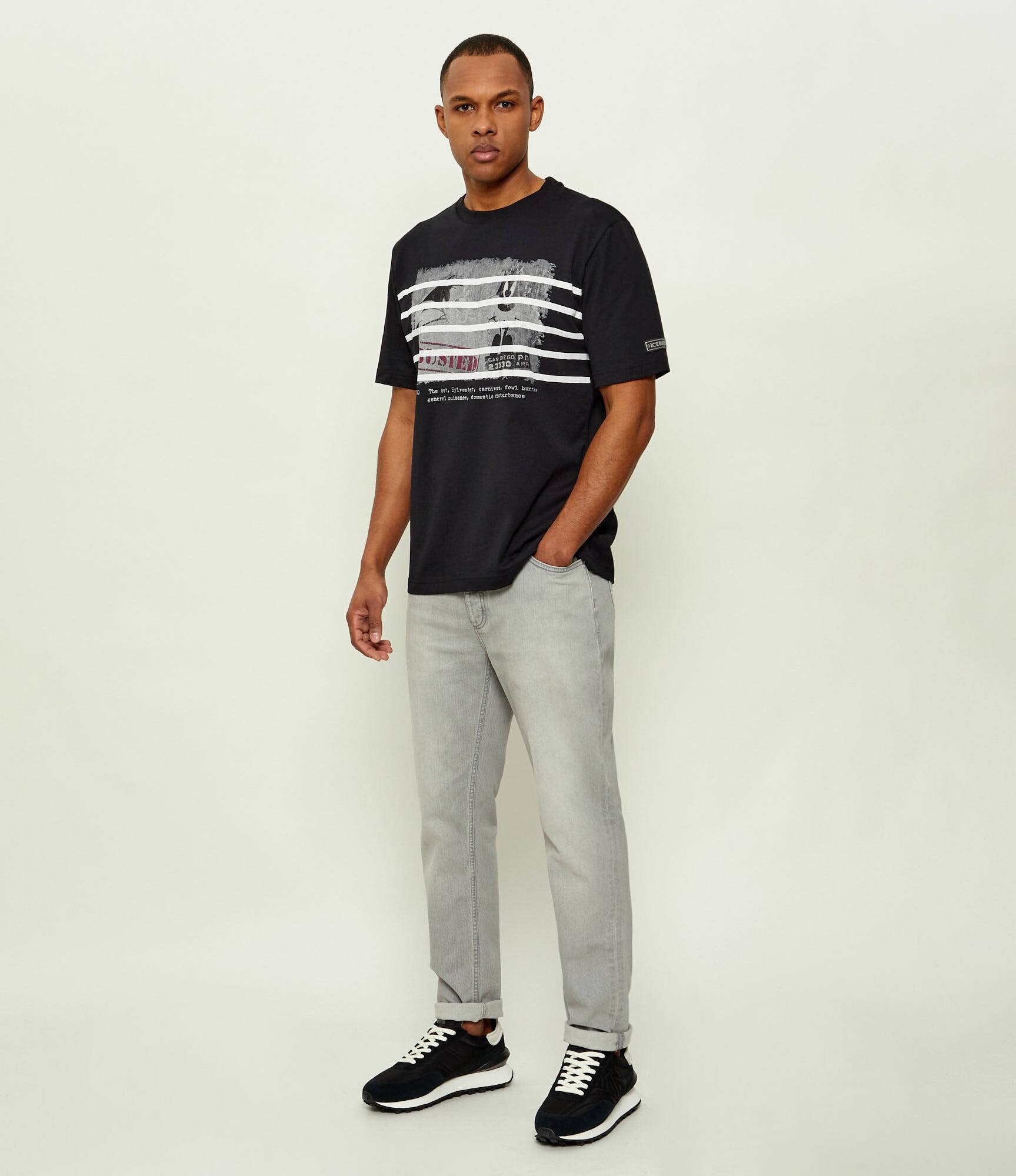 Iceberg Sneakers UOMO 22E | piele întoarsă