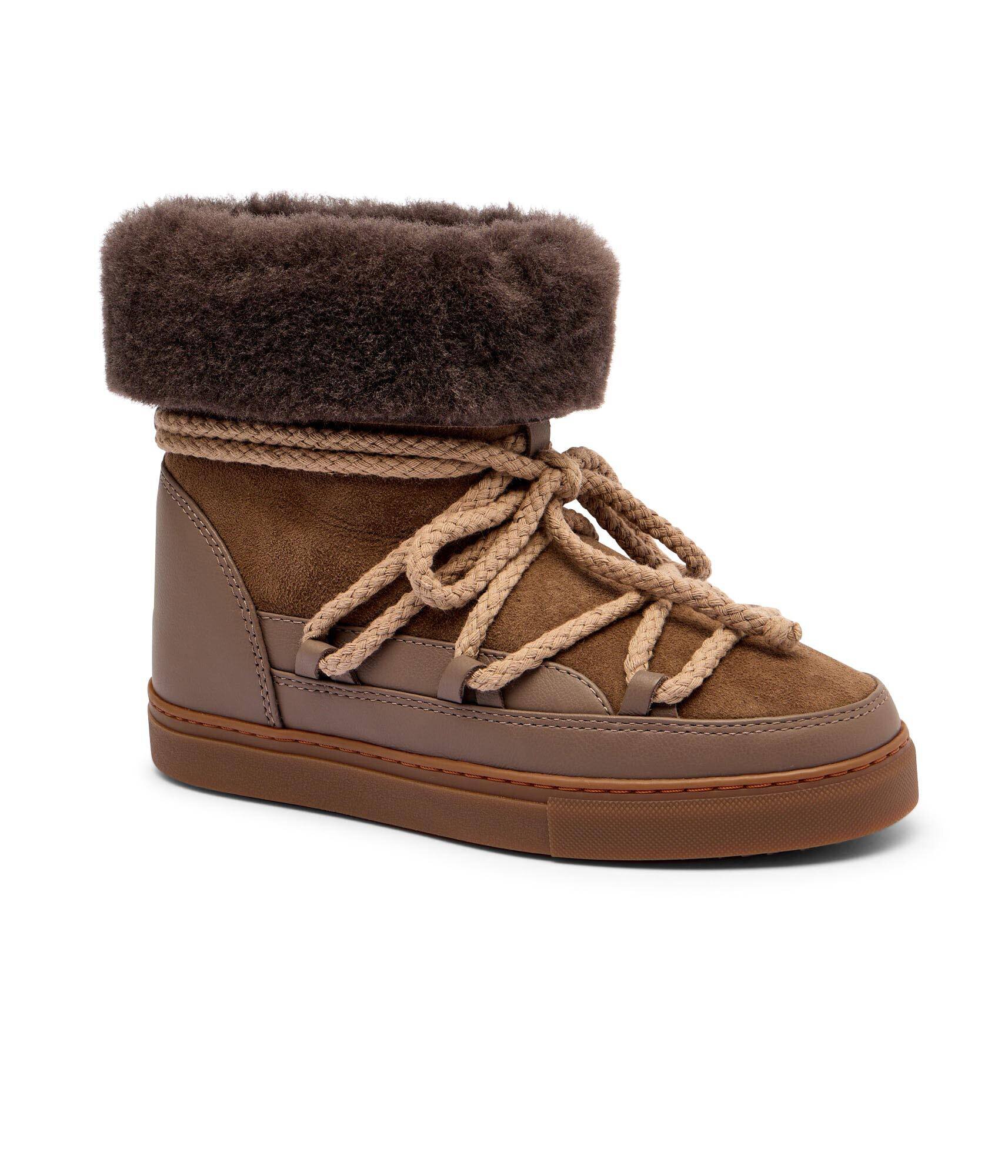 Inuikii Bocanci Classic High | shearling | skóra | lână