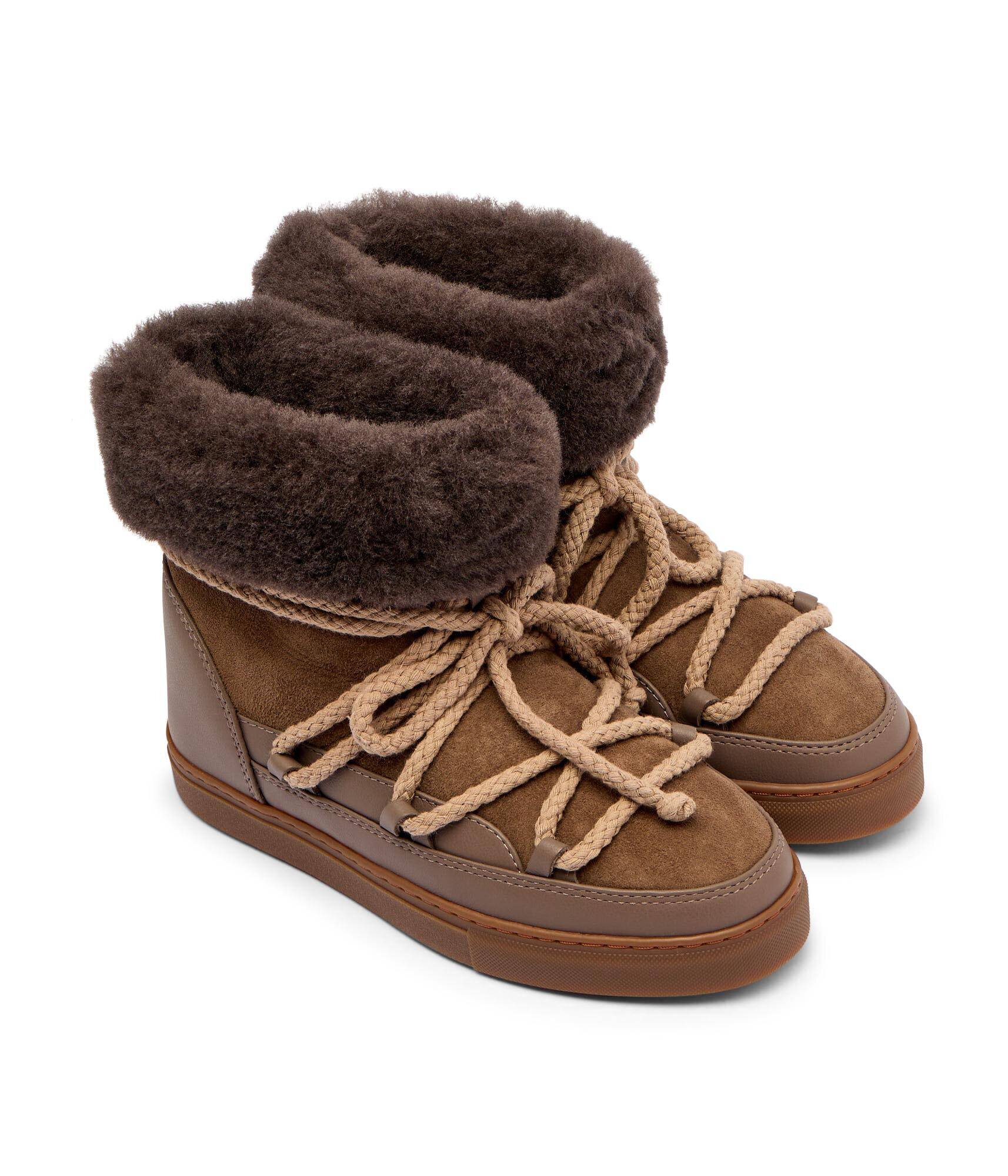 Inuikii Bocanci Classic High | shearling | skóra | lână