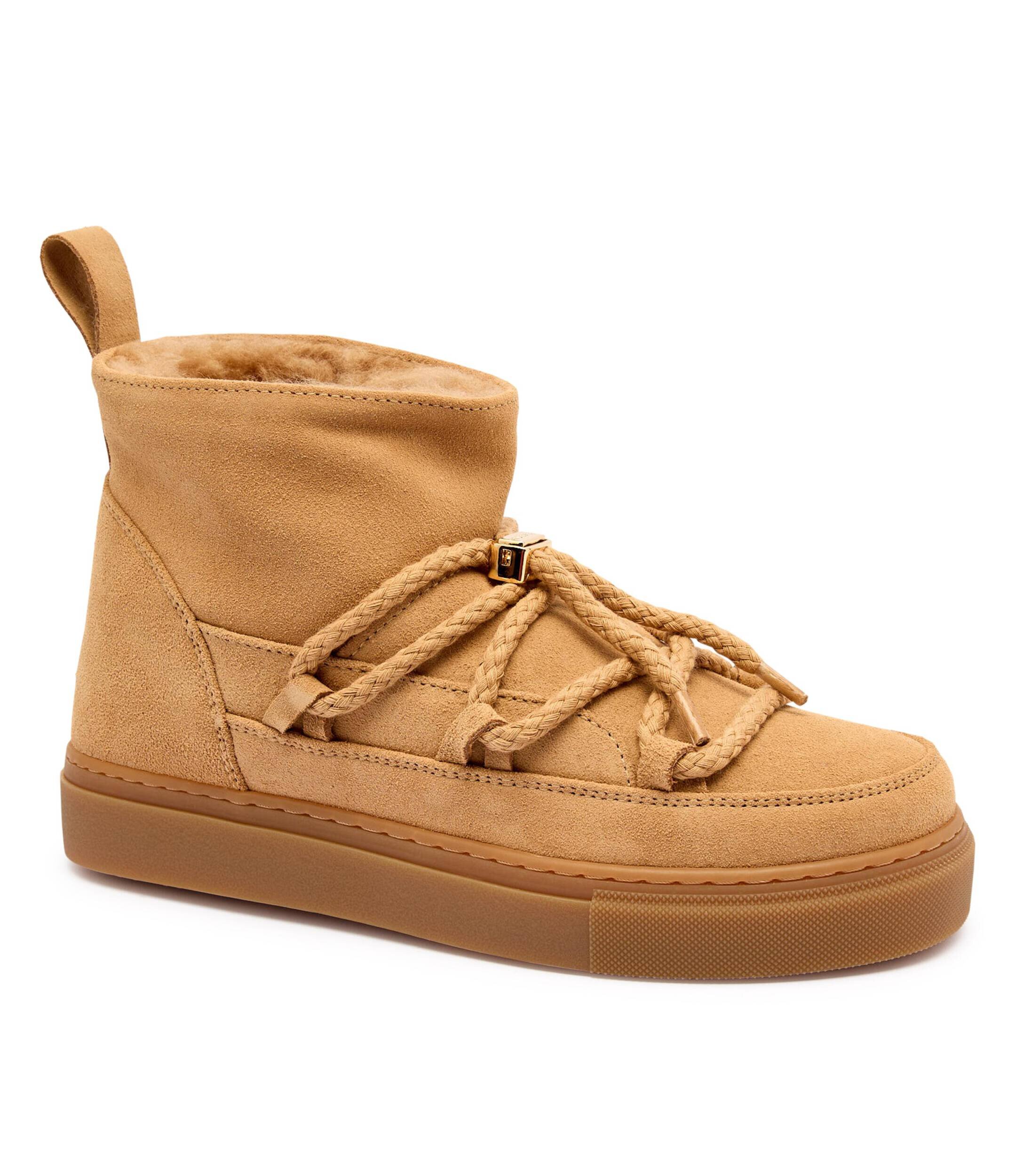 Inuikii Bocanci Classic Low | piele întoarsă | lână