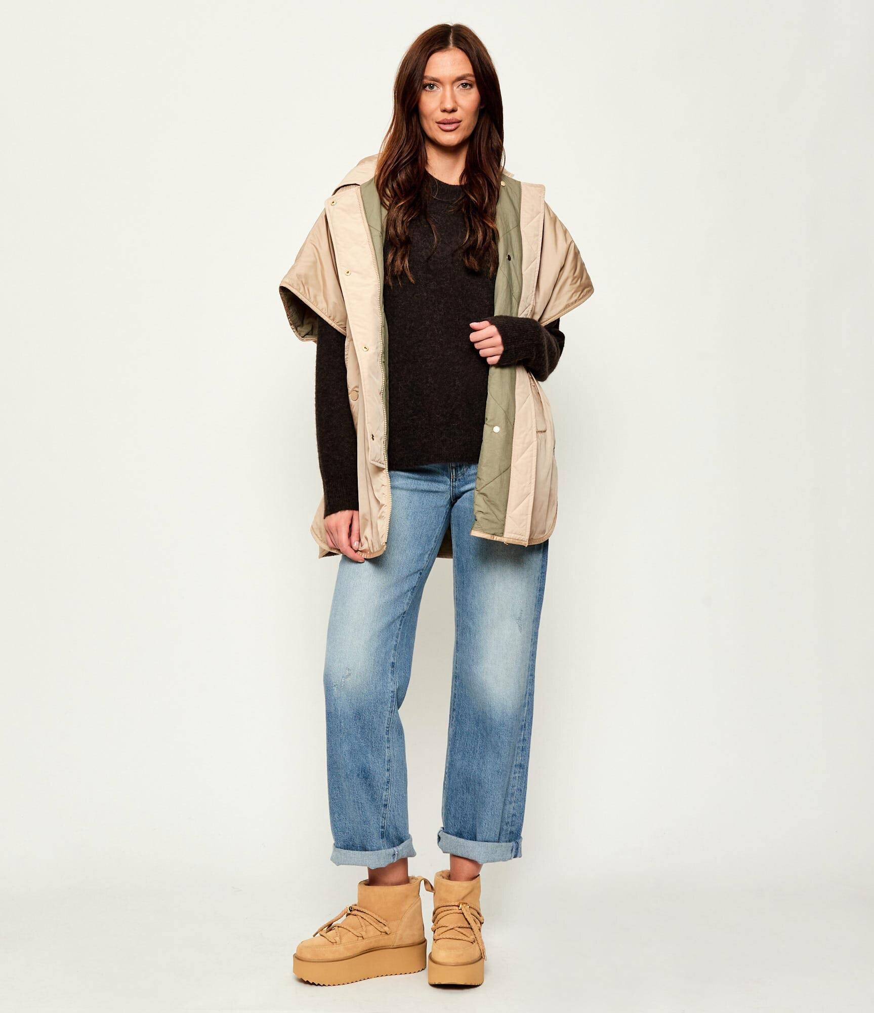 Inuikii Bocanci Classic Low Platform | piele întoarsă