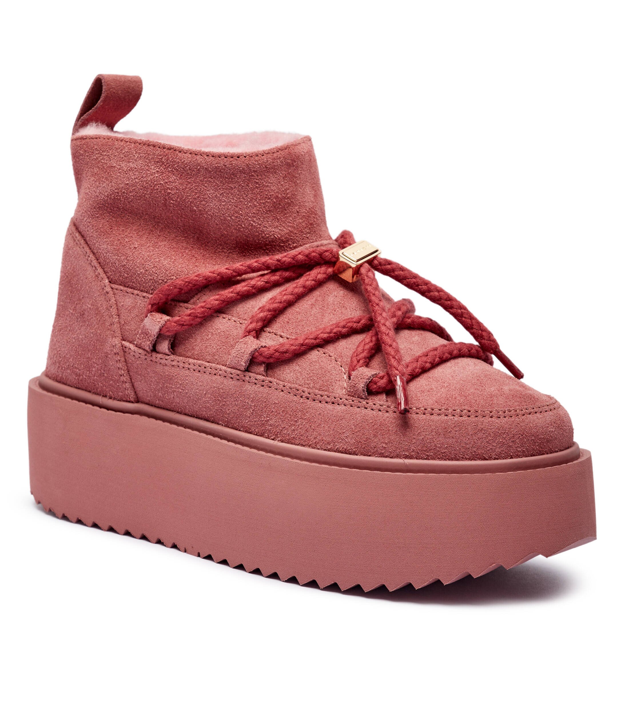 Inuikii Bocanci Classic Low Platform | piele întoarsă