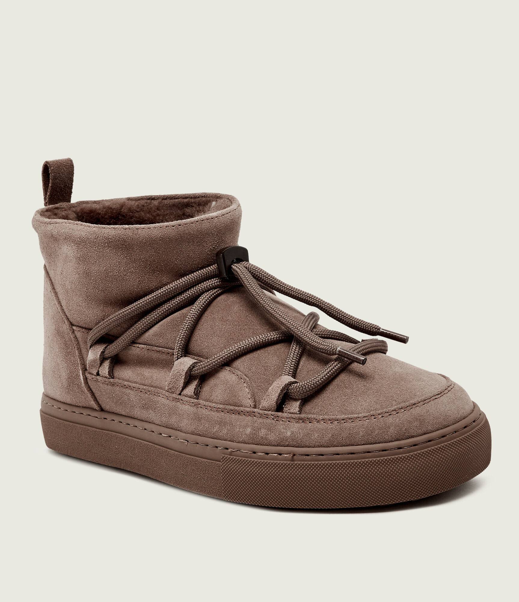 Inuikii Bocanci CLASSIC LOW |skóra cu adaos de lână