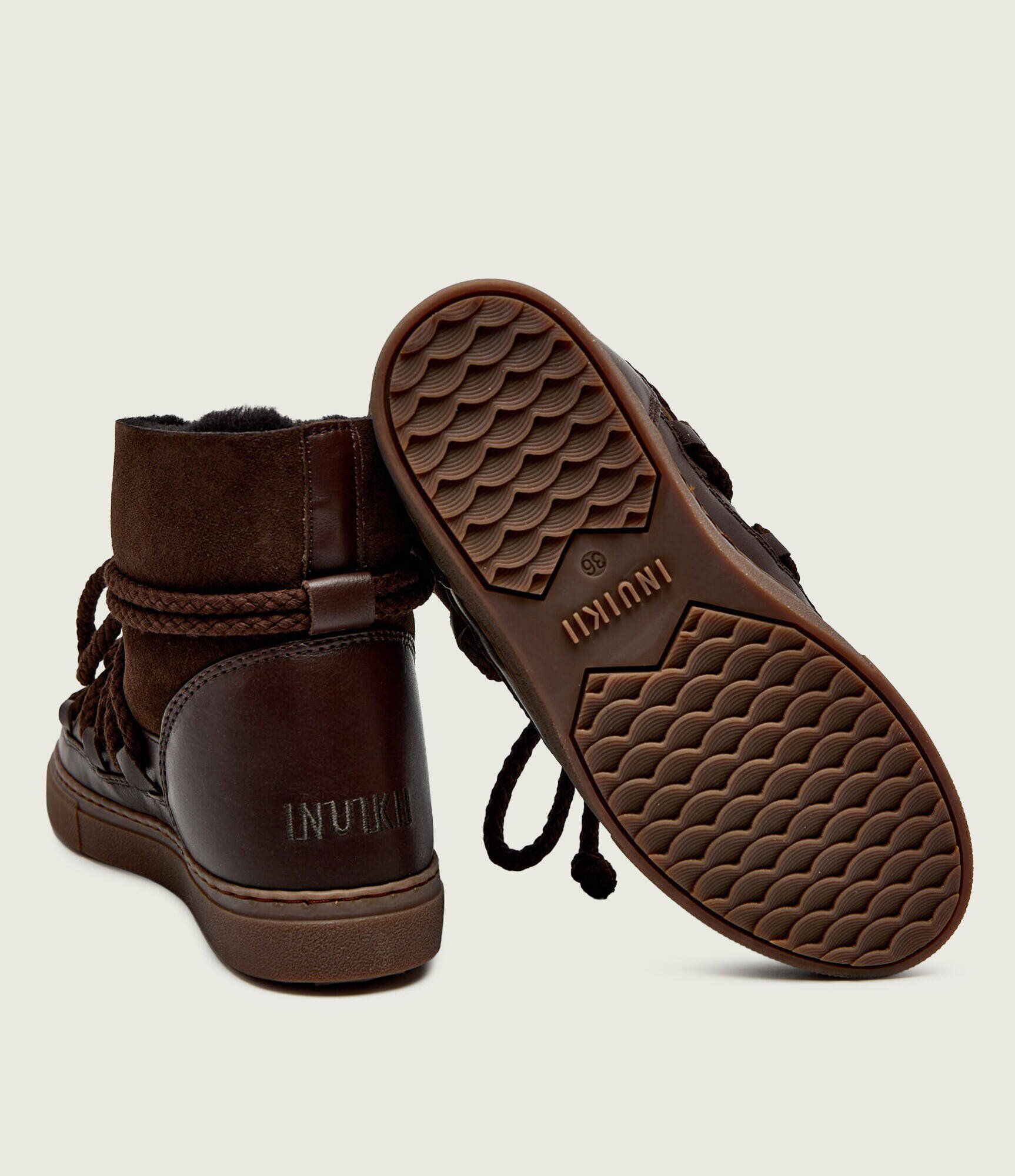 Inuikii Bocanci Classic | piele întoarsă | lână