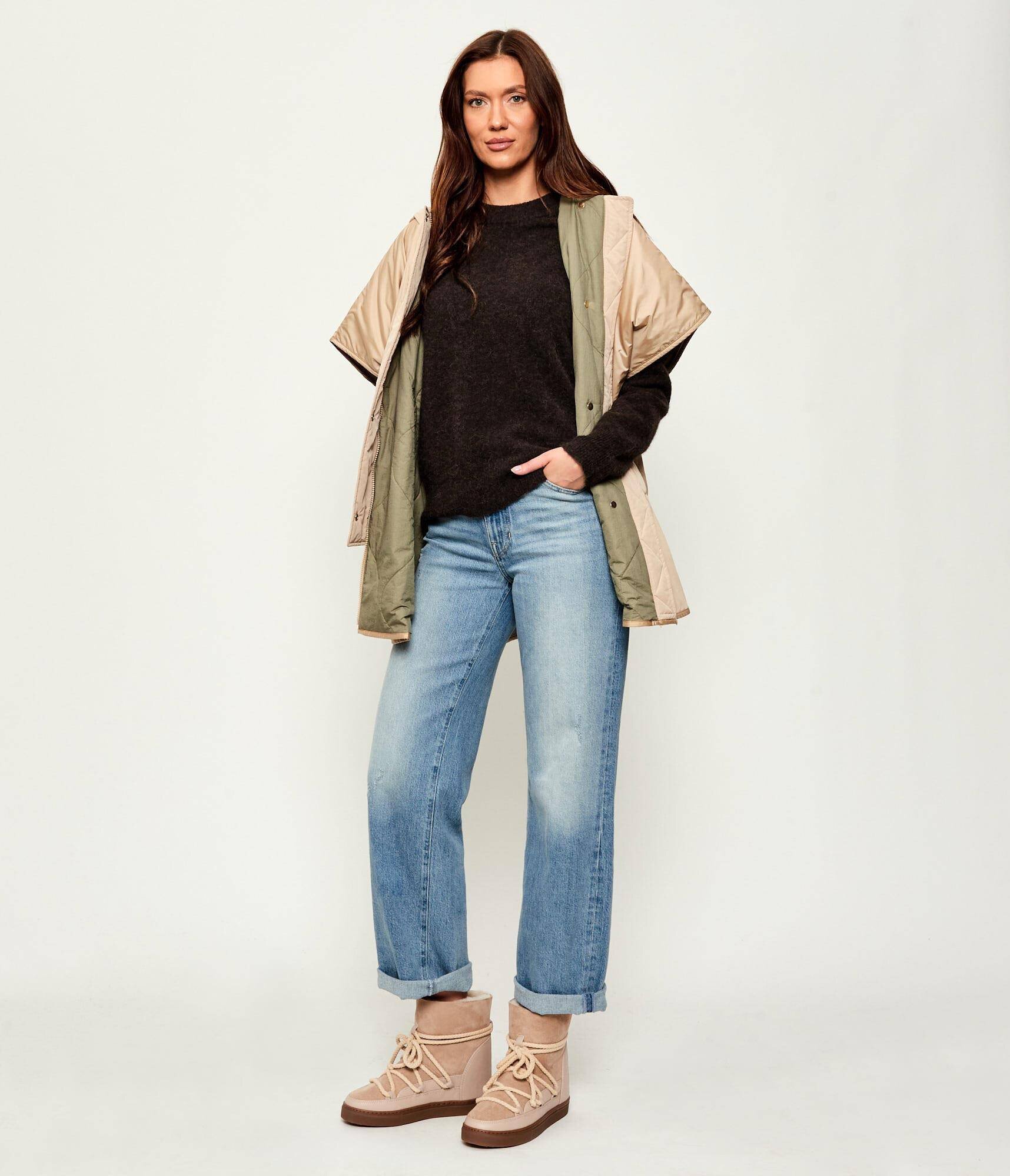 Inuikii Bocanci Classic Wedge | piele întoarsă