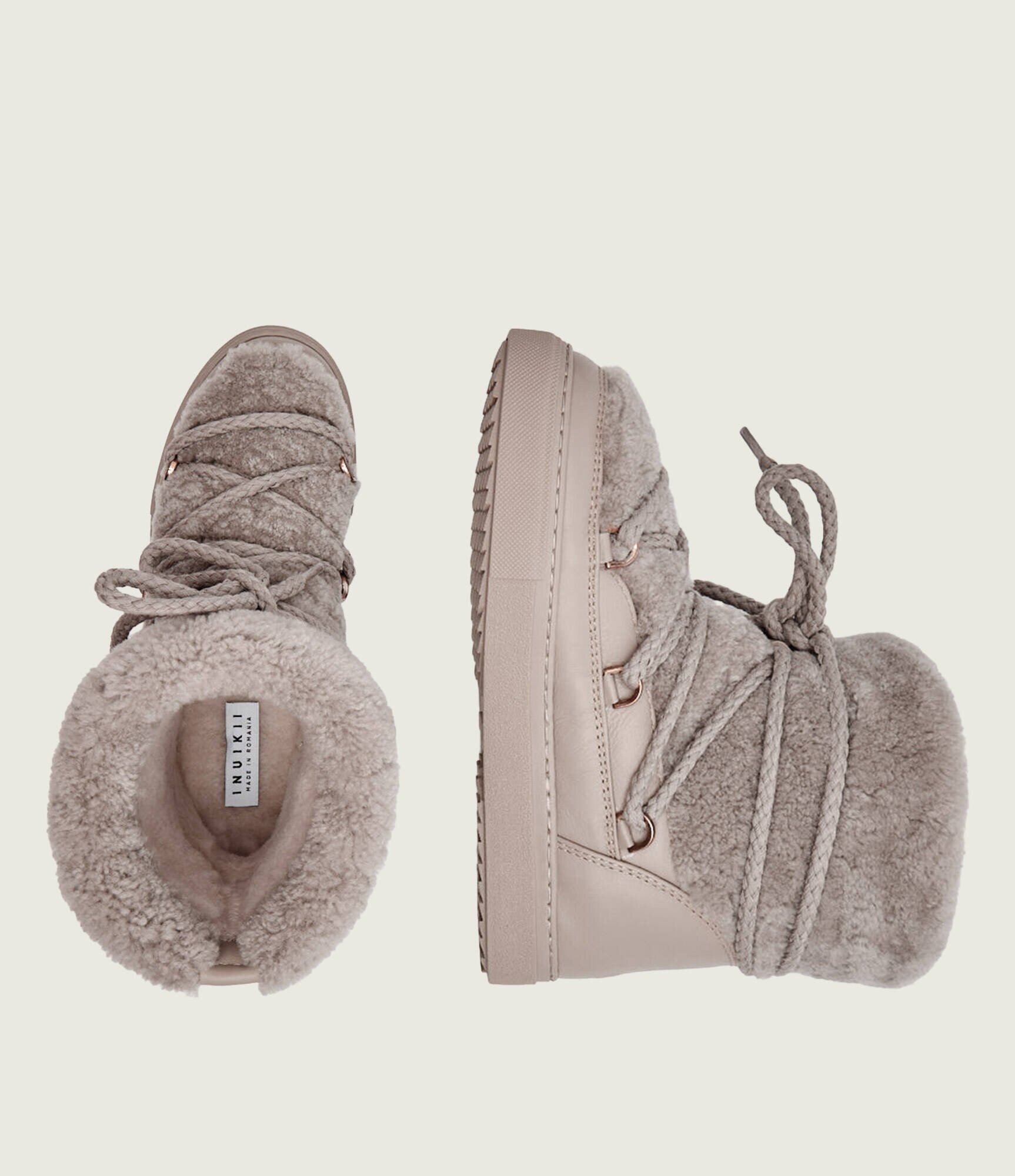 Inuikii Bocanci CURLY | piele | shearling