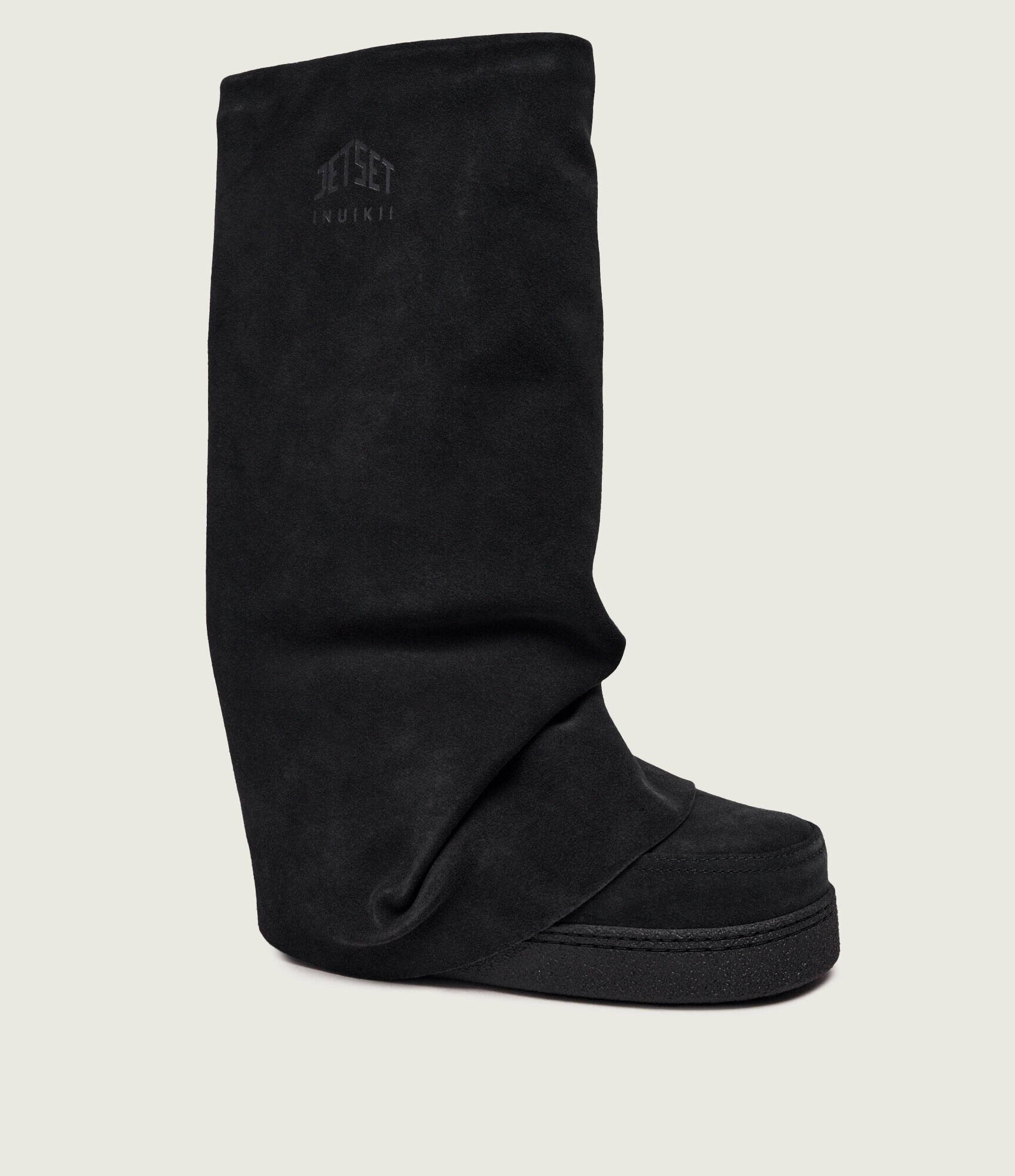 Inuikii Bocanci Drape High | x JetSet | piele întoarsă