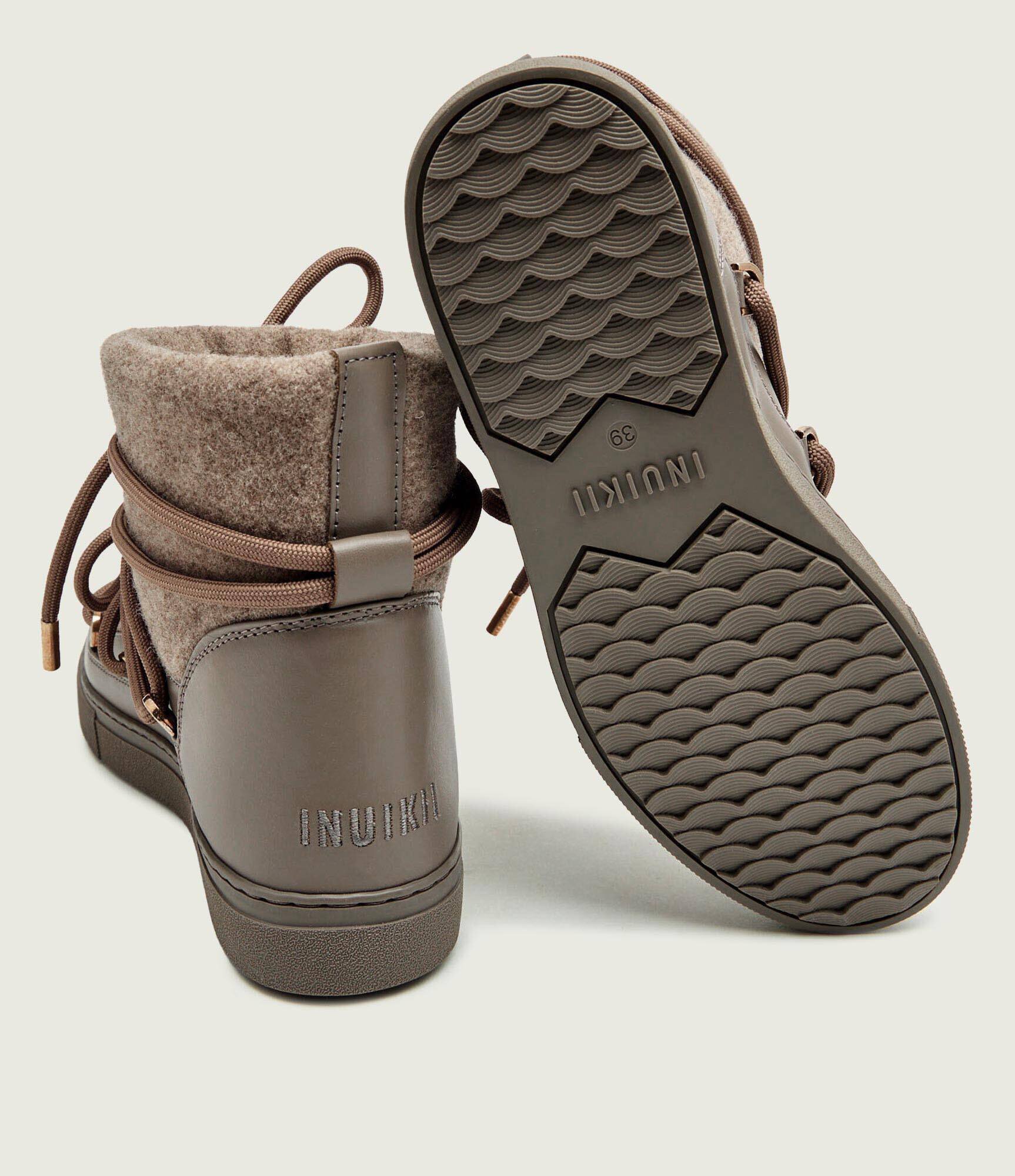Inuikii Bocanci FELT cu adaos de piele