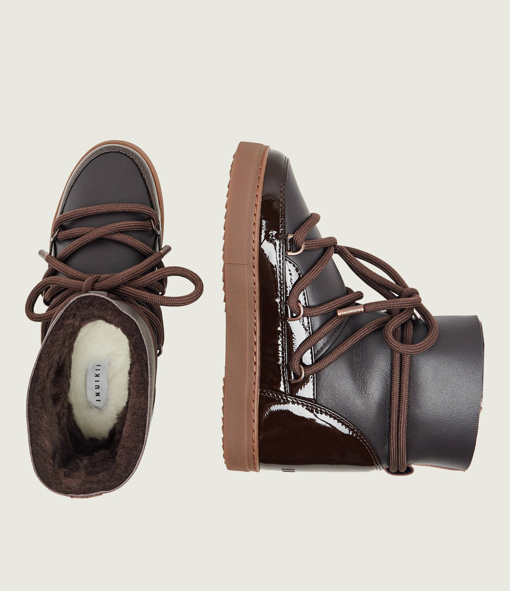 Inuikii Bocanci Gloss Wedge | piele