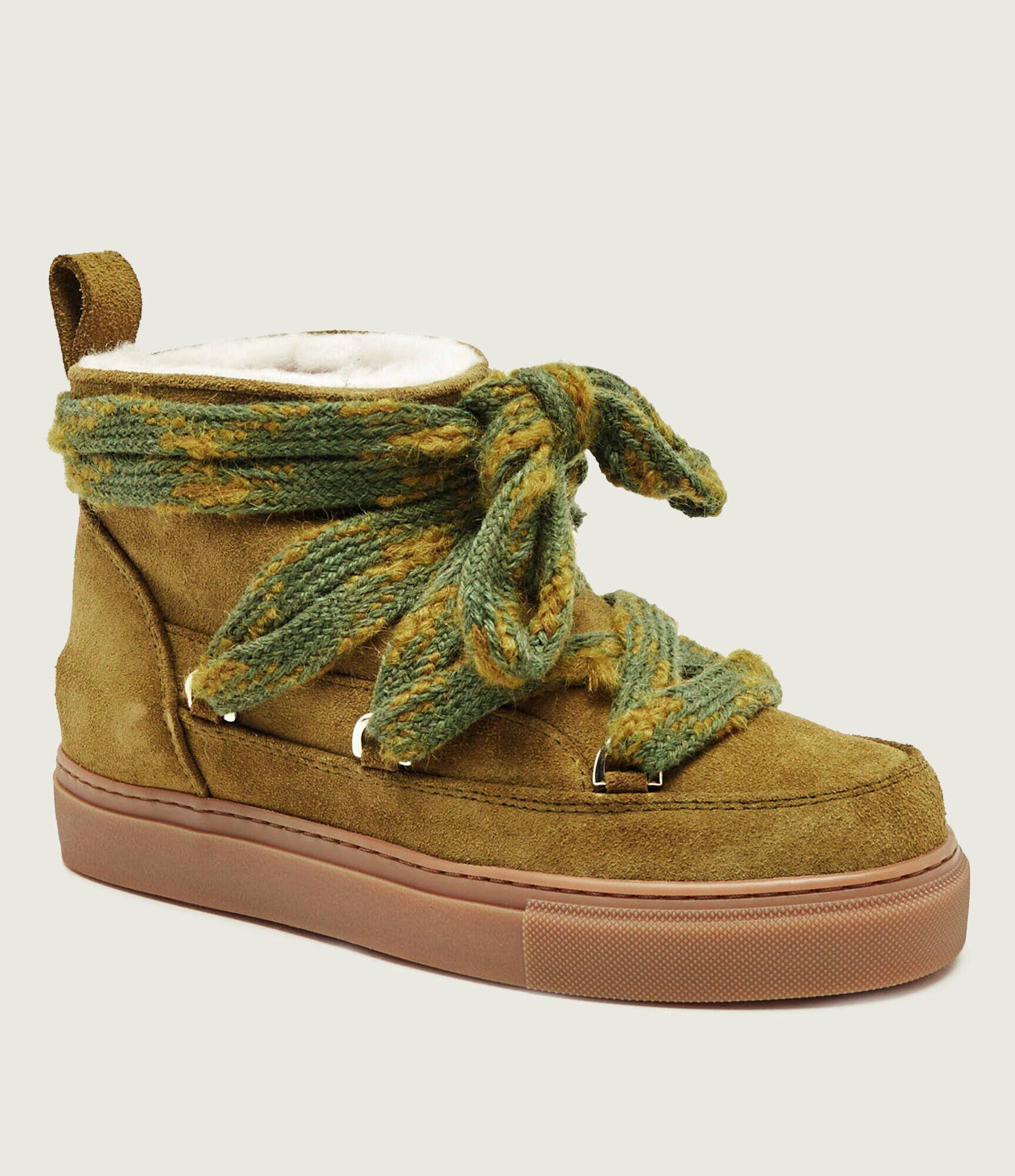 Inuikii Bocanci Knot | piele întoarsă | shearling | lână
