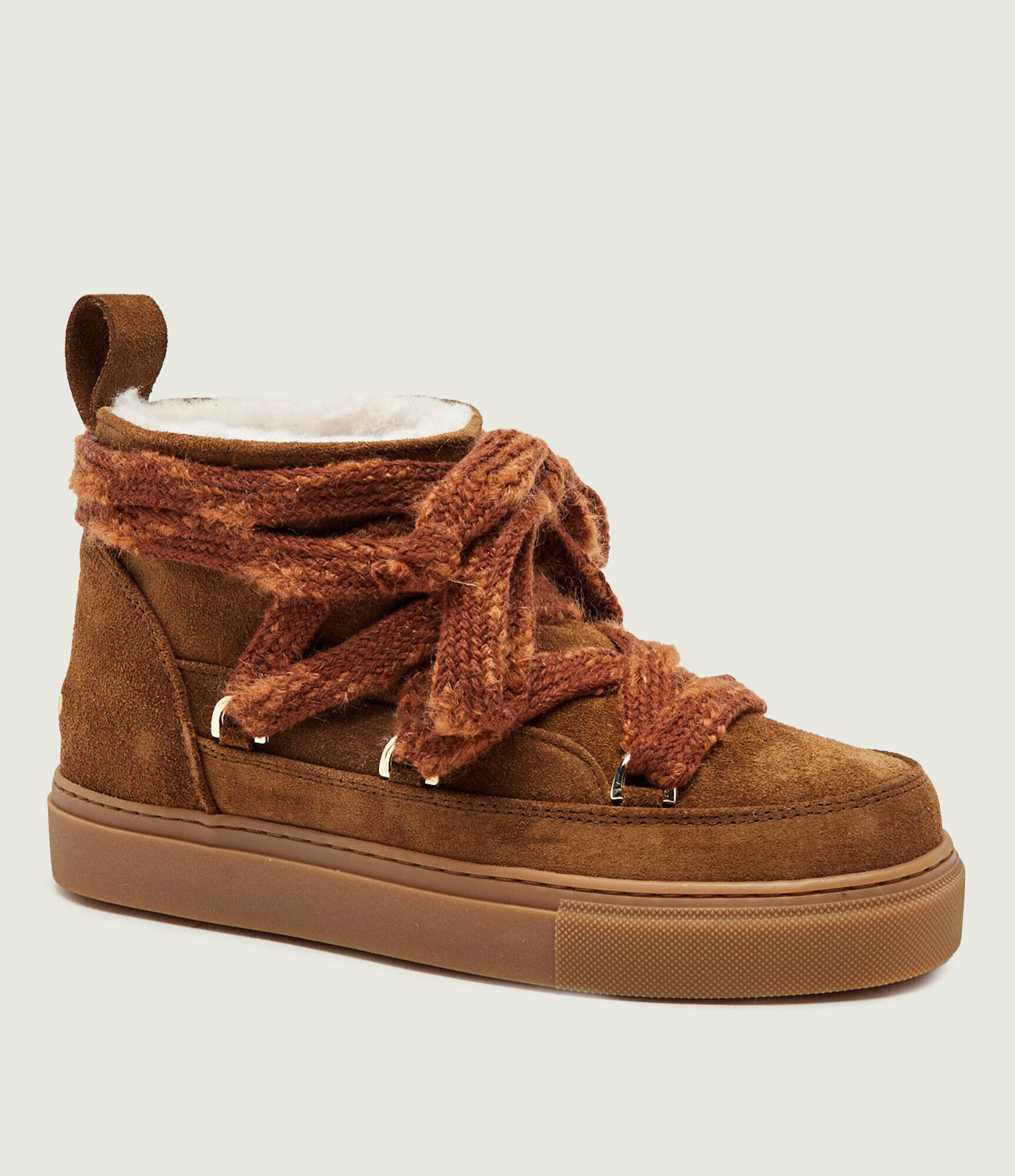 Inuikii Bocanci Knot | piele întoarsă | shearling | lână