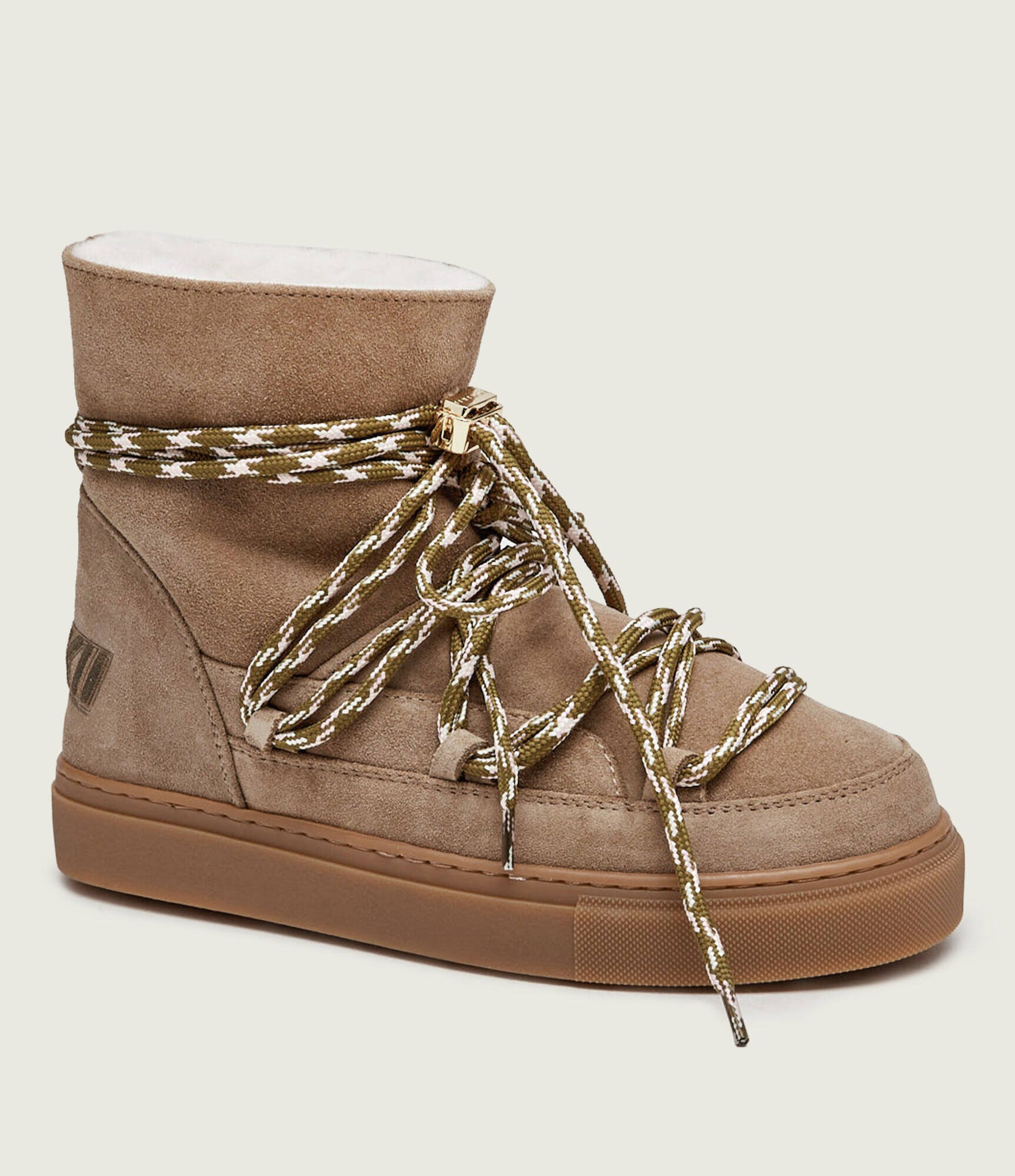Inuikii Bocanci Suede Double Tie | piele întoarsă
